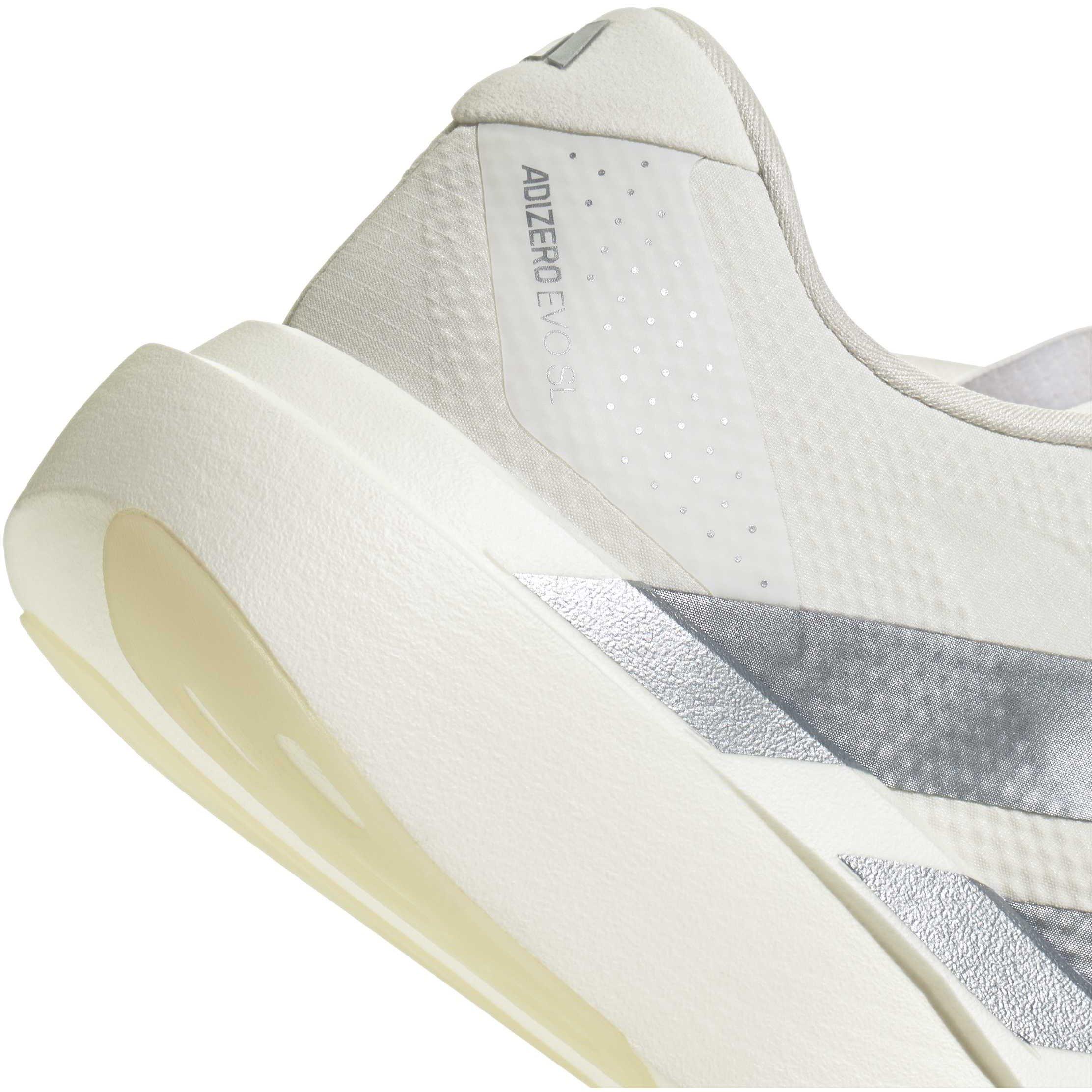 White/HalSilv - adidas - Adizero EVO SL Mens Shoes - 8