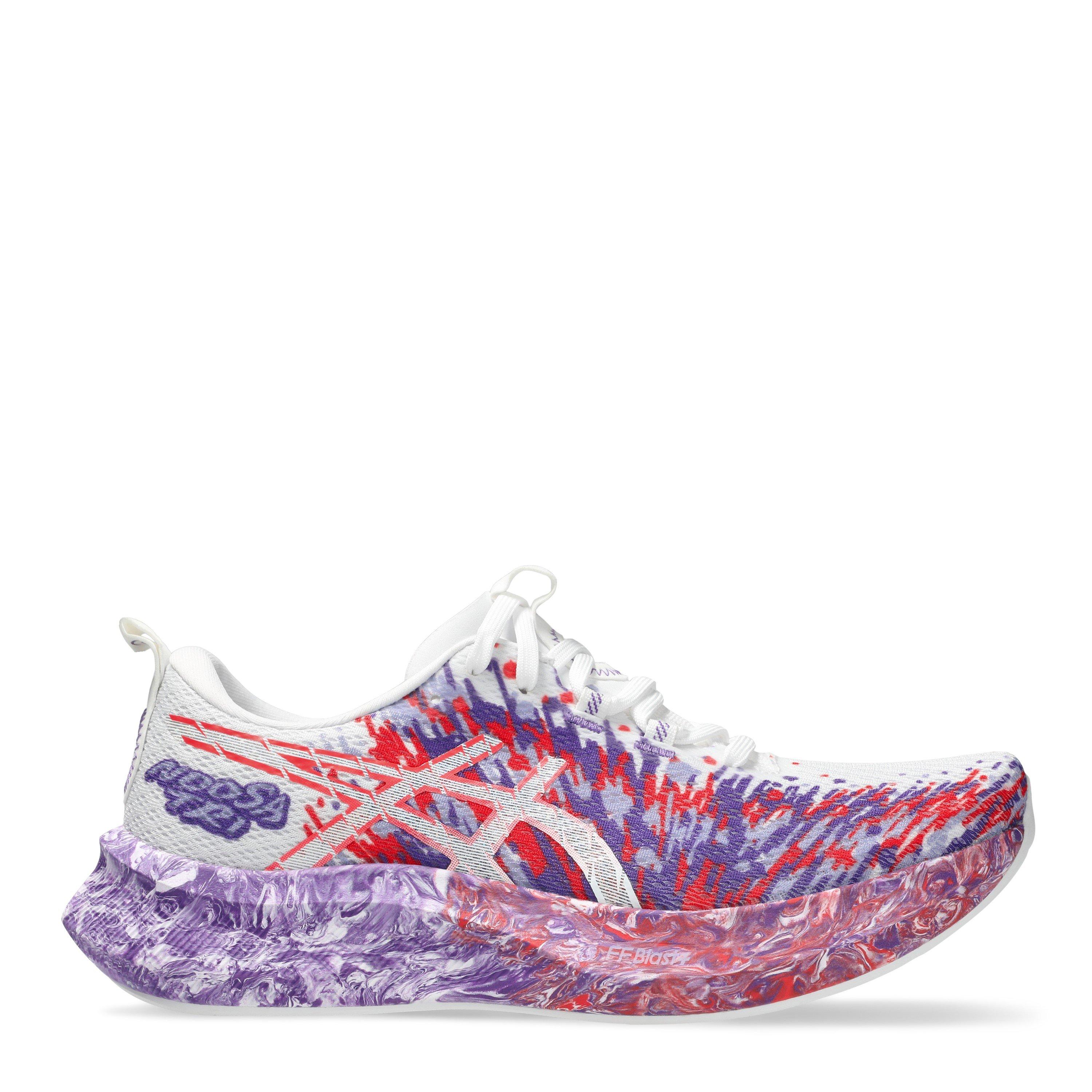 White/Purple - Asics - Women's Noosa Tri Fast Neutral Road Running Shoes - 1