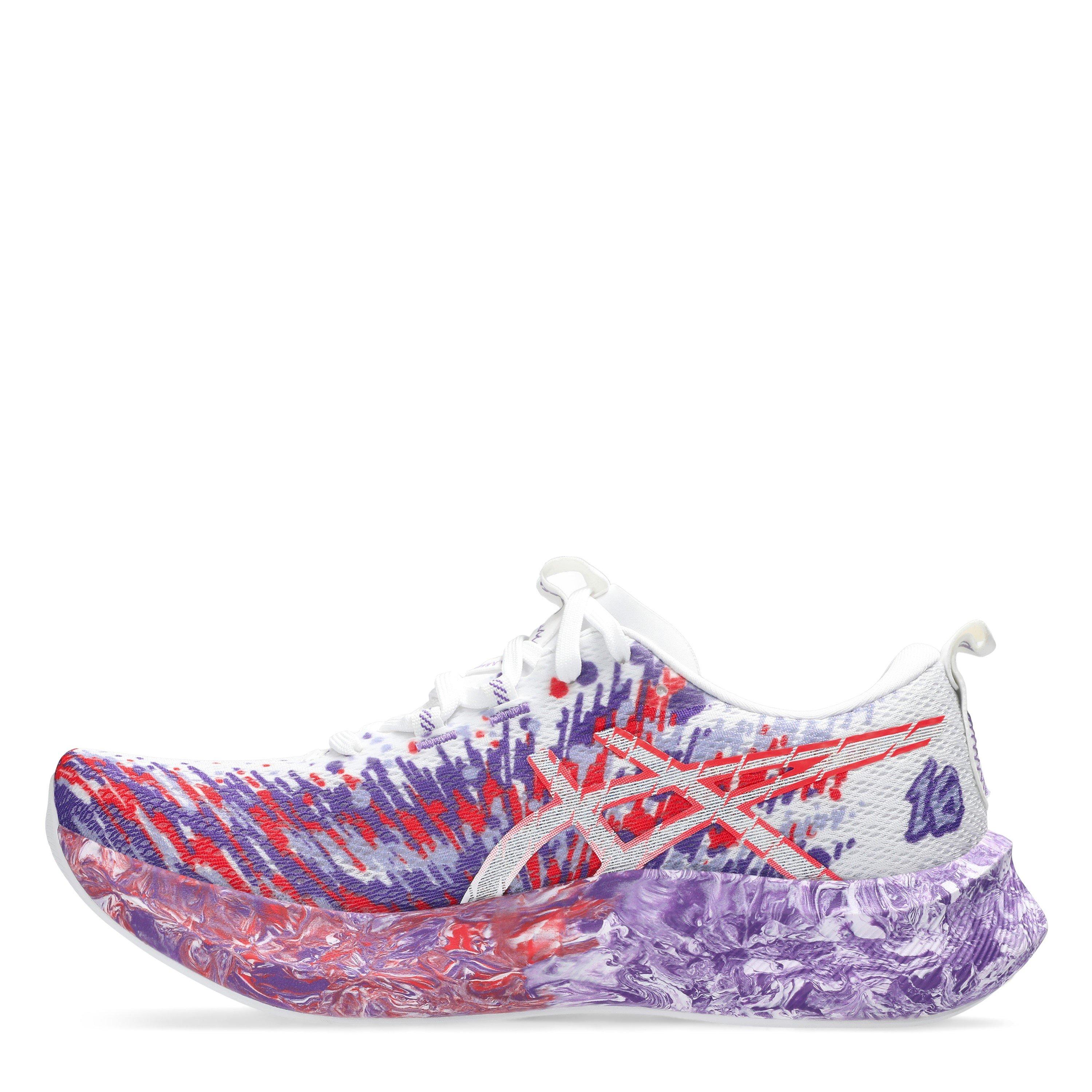 White/Purple - Asics - Noosa Tri Fast Neutral Road Running Shoes - 2