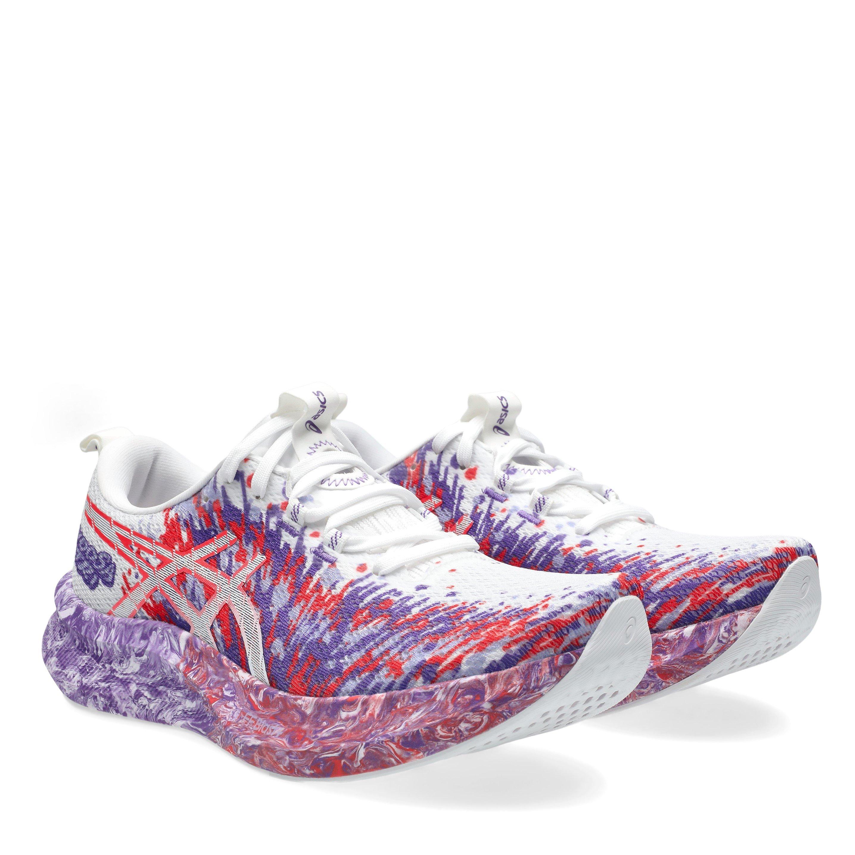 White/Purple - Asics - Noosa Tri Fast Neutral Road Running Shoes - 4
