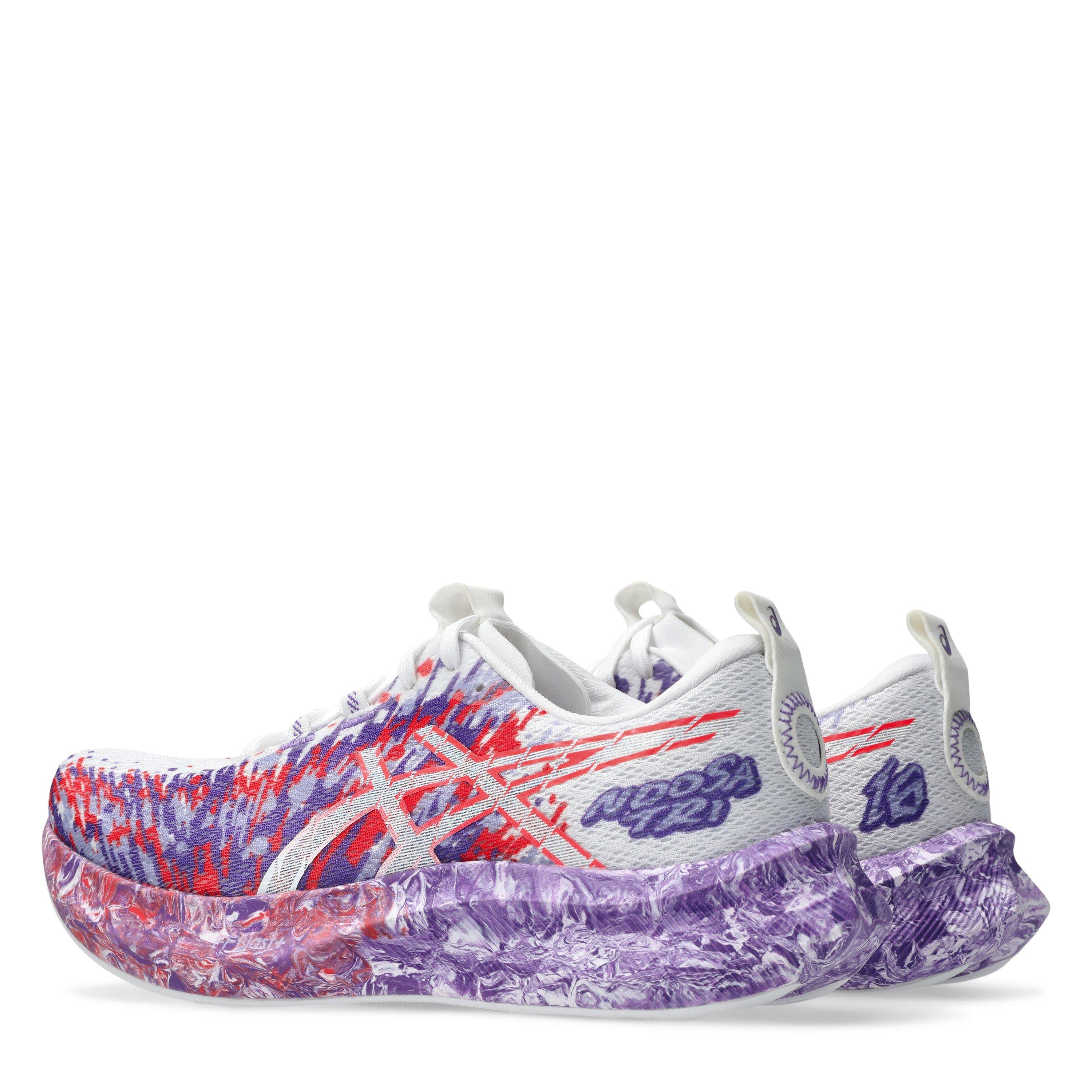 White/Purple - Asics - Noosa Tri Fast Neutral Road Running Shoes - 5