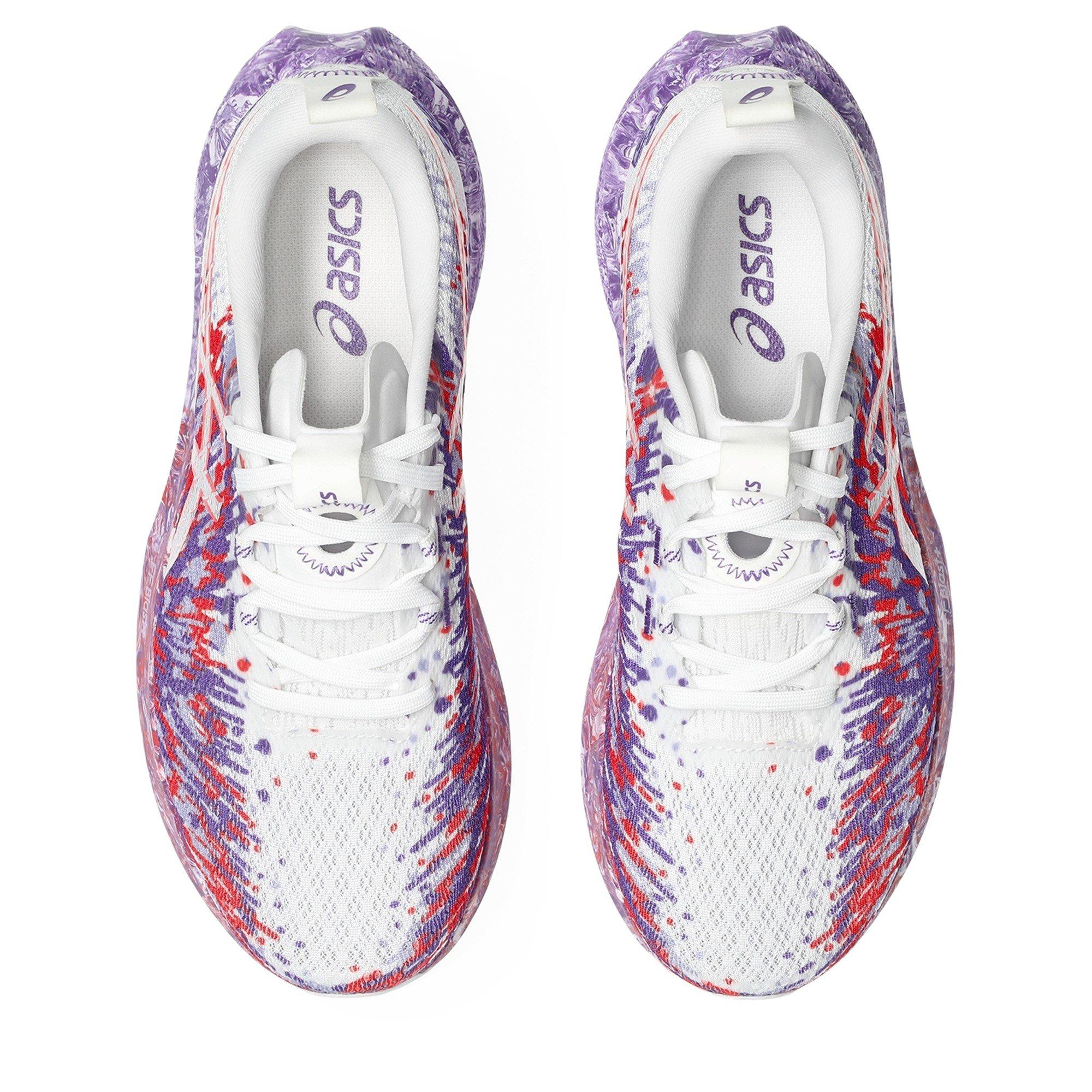 White/Purple - Asics - Noosa Tri Fast Neutral Road Running Shoes - 6