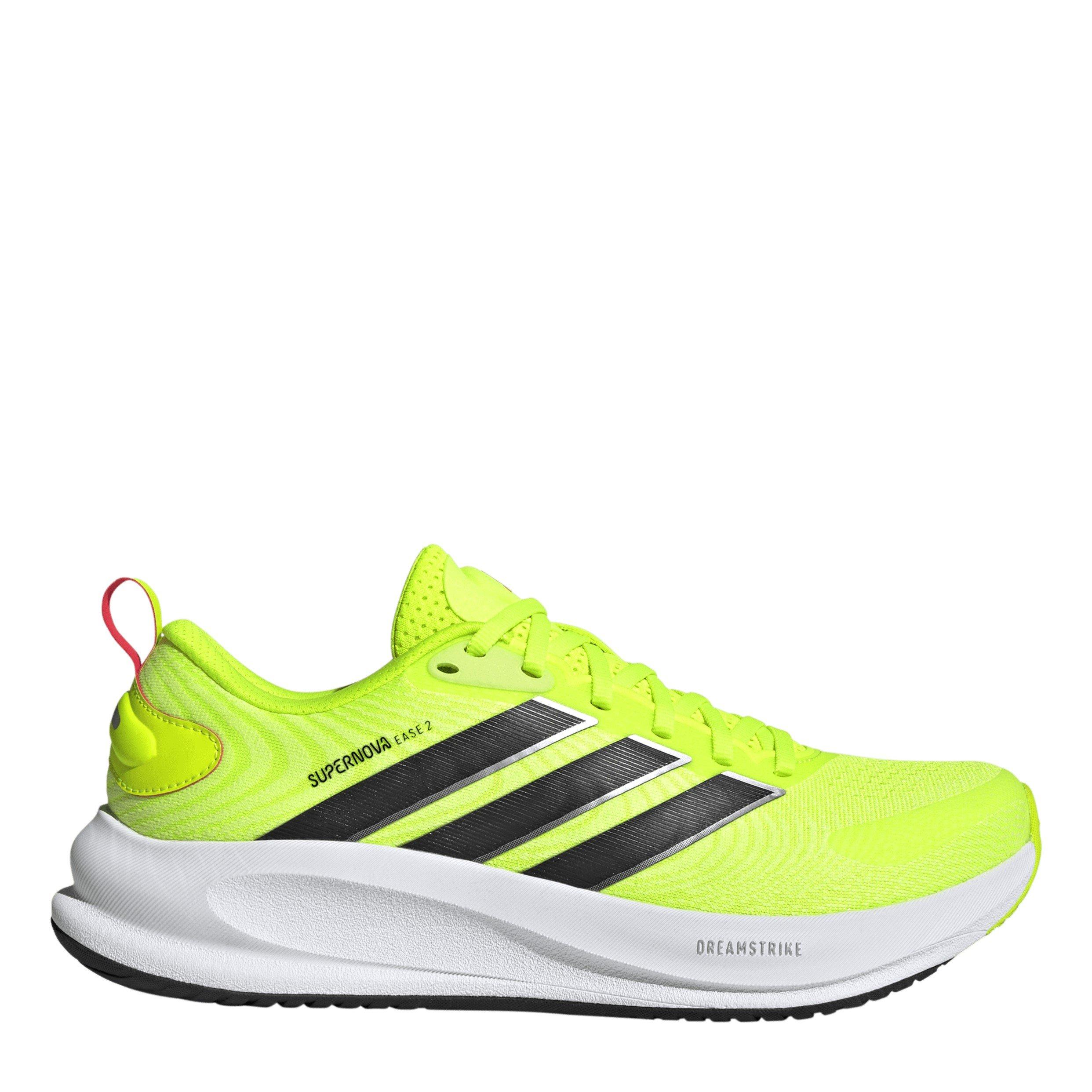 Adidas Men's Supernova Ease 2 Running Shoes - Lemon/Black/Red - 7 (40.7)