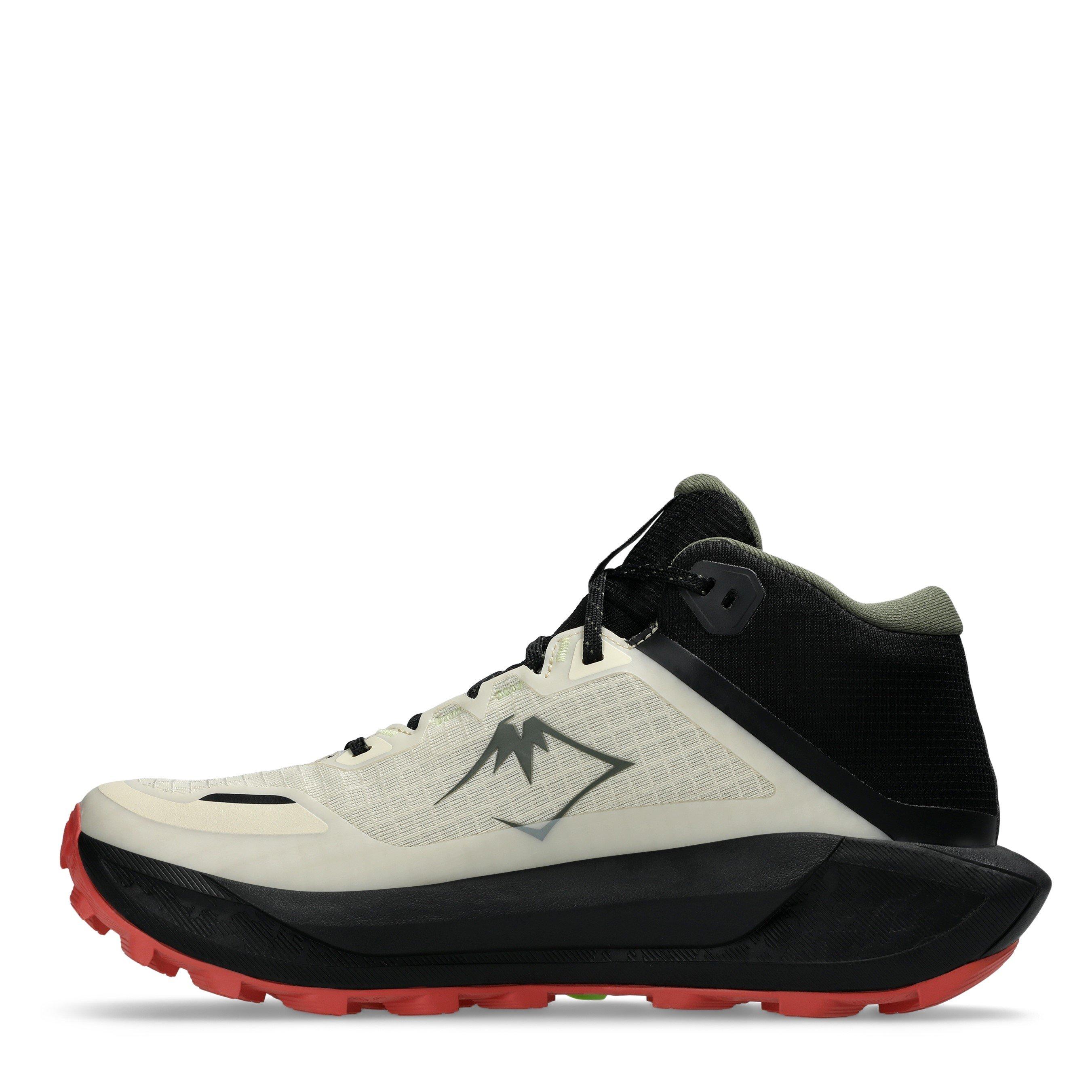 Vanilje/Grøn - Asics - Gel Trabuco Off-Road Trail Running Shoes - 2