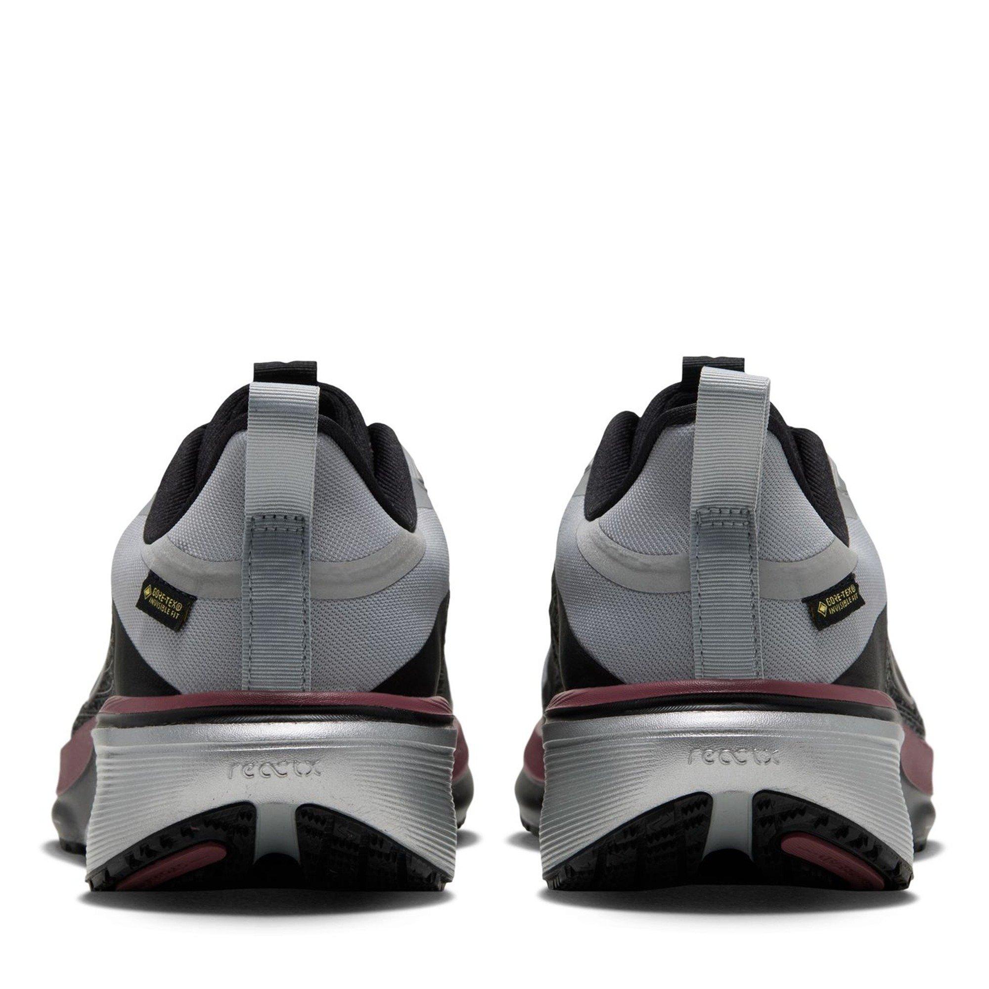 Grigio Fumo/Rosa - Nike - Women's Pegasus 42 GTX Road Running Shoes - 5