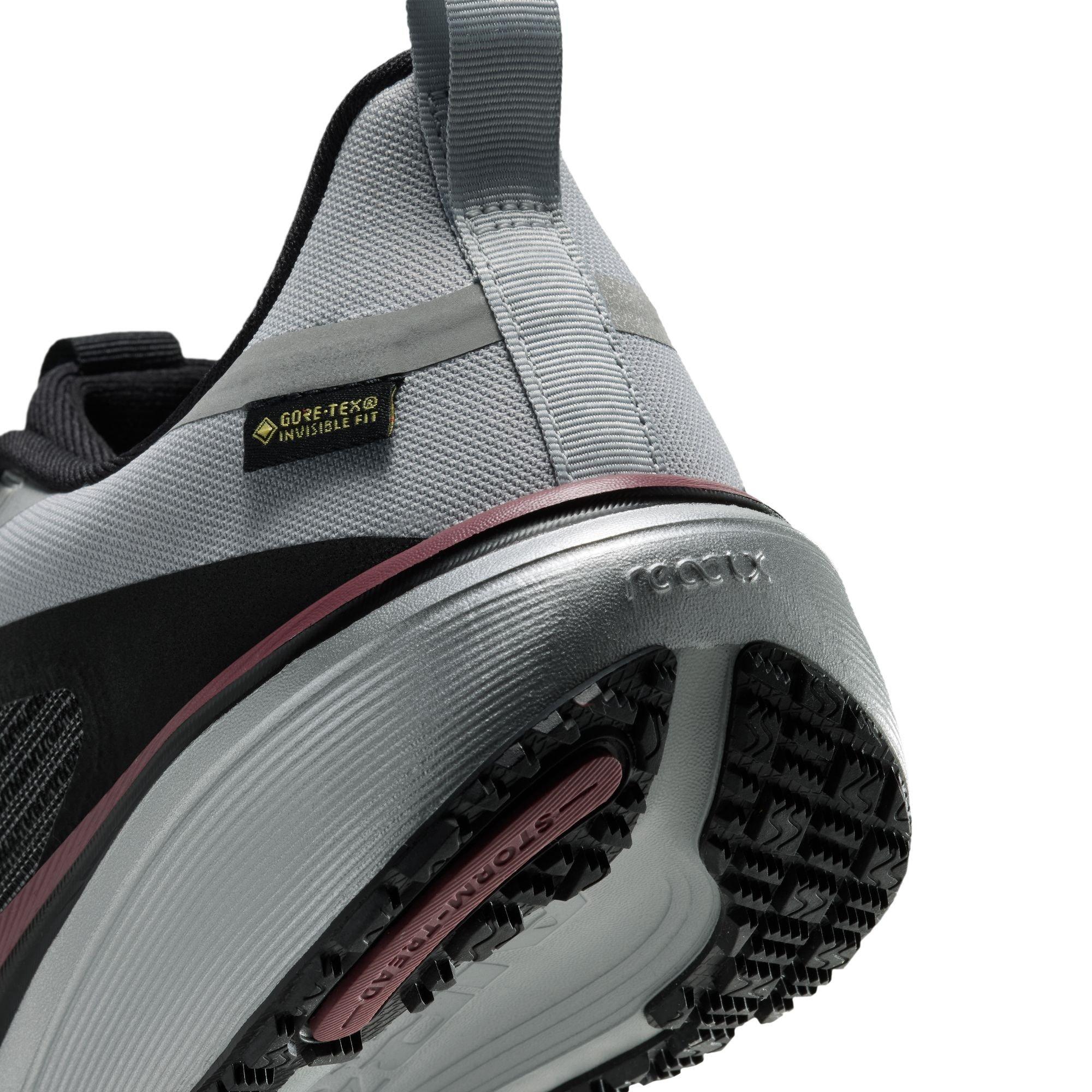 Grigio Fumo/Rosa - Nike - Women's Pegasus 42 GTX Road Running Shoes - 8