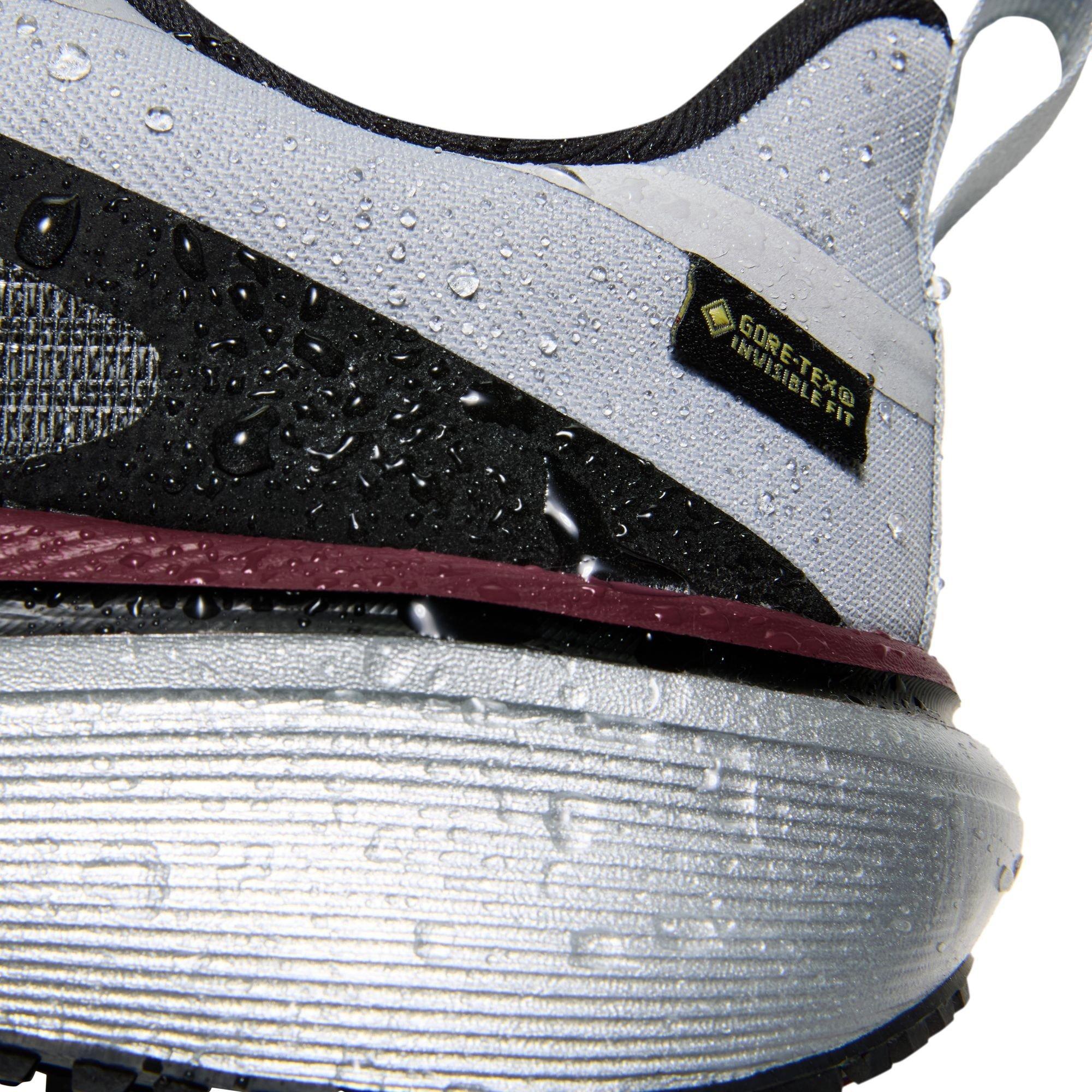 Grigio Fumo/Rosa - Nike - Women's Pegasus 42 GTX Road Running Shoes - 9