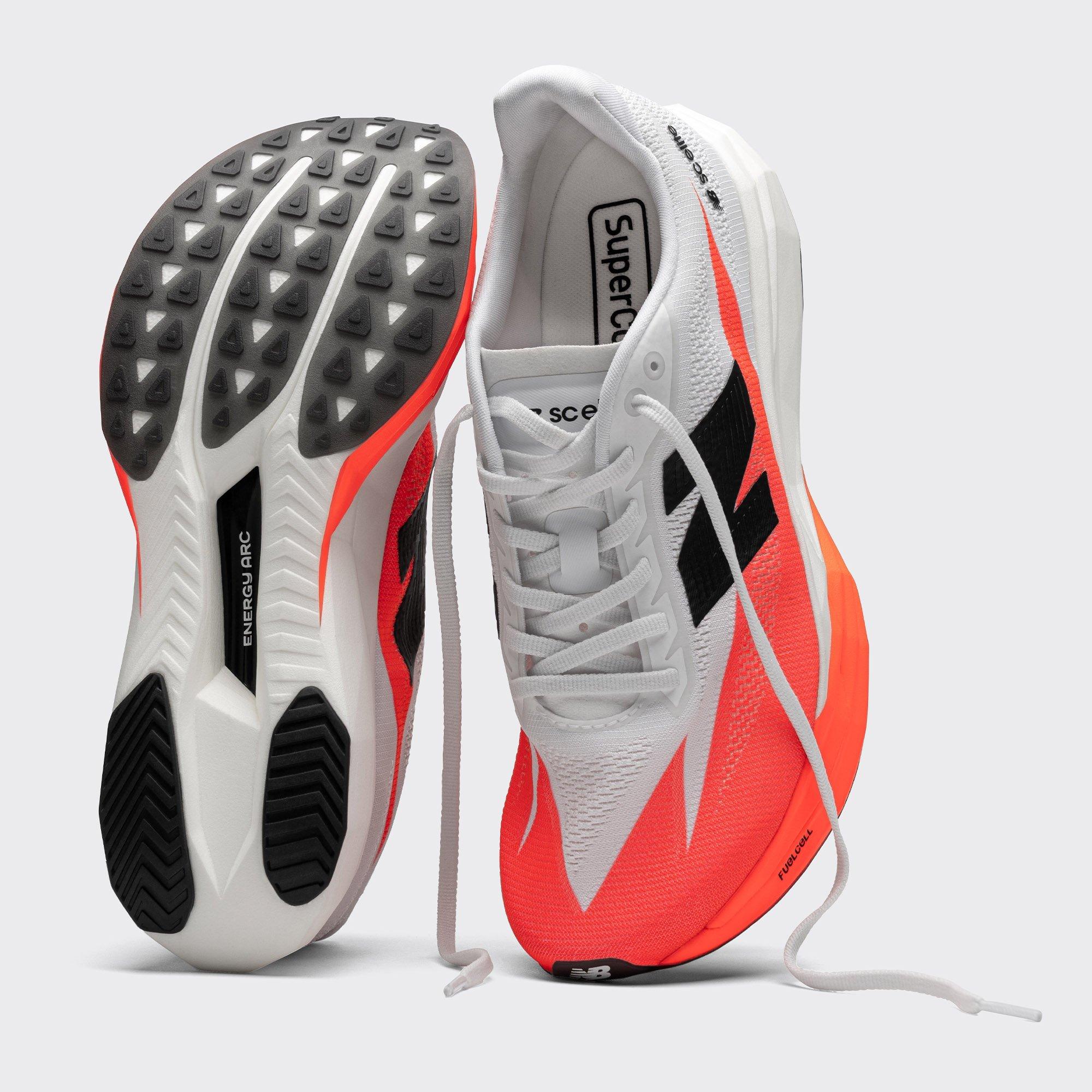 URGENT RED - New Balance - New FuelCell SuperComp Elite v5 Mens Running Shoes - 8