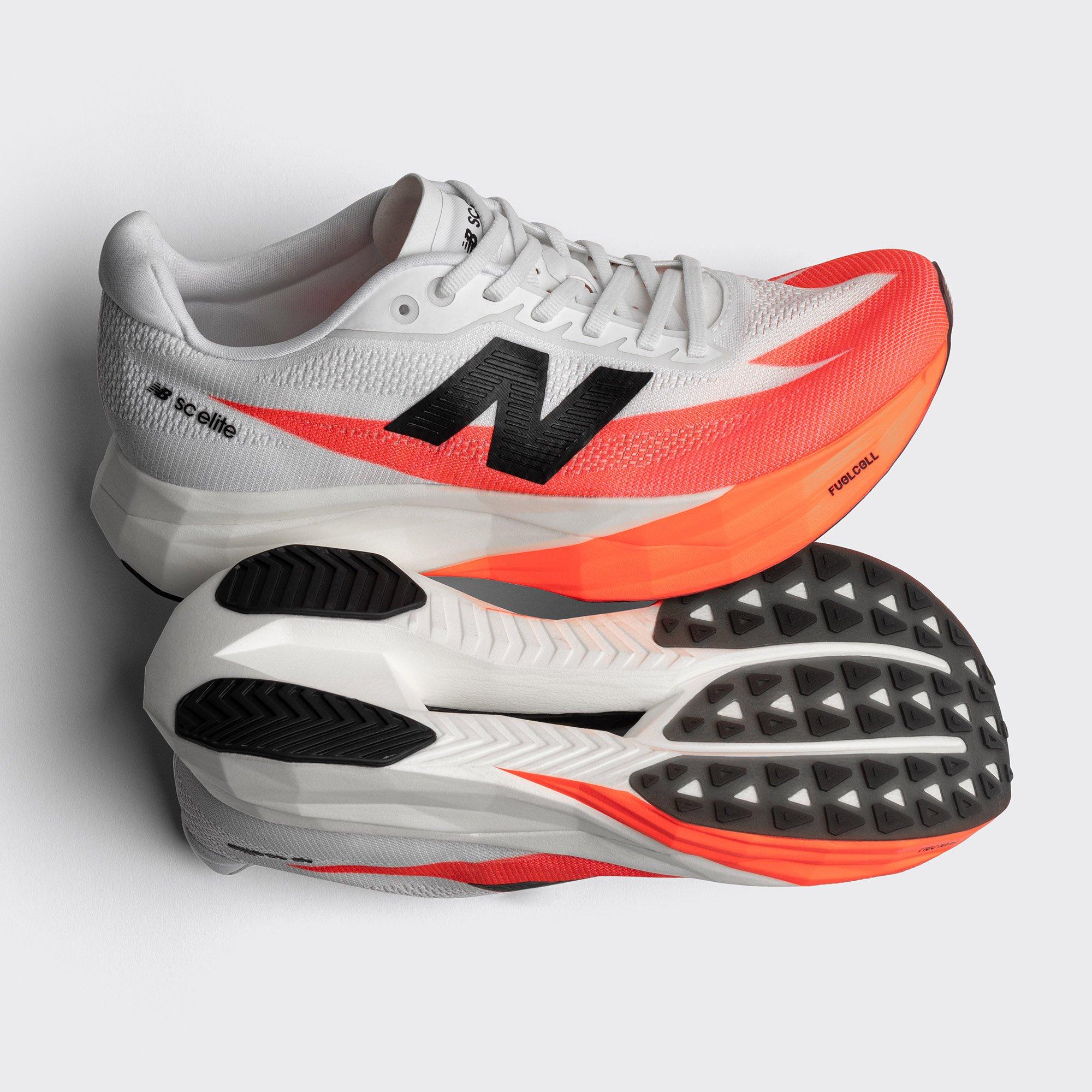 URGENT RED - New Balance - New FuelCell SuperComp Elite v5 Mens Running Shoes - 9