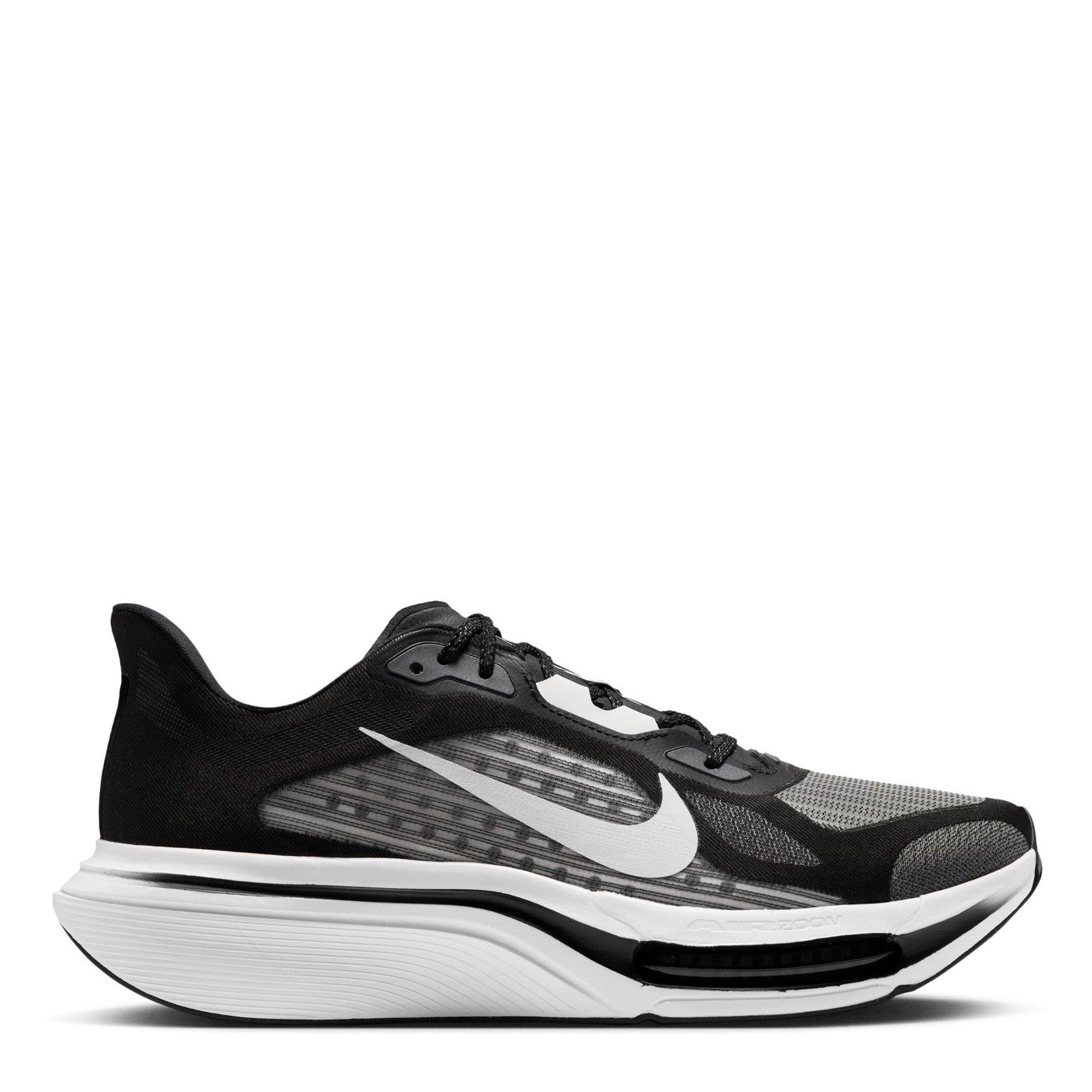 Black/White - Nike - Pegasus Plus 2 Men's Road Running Shoes - 1