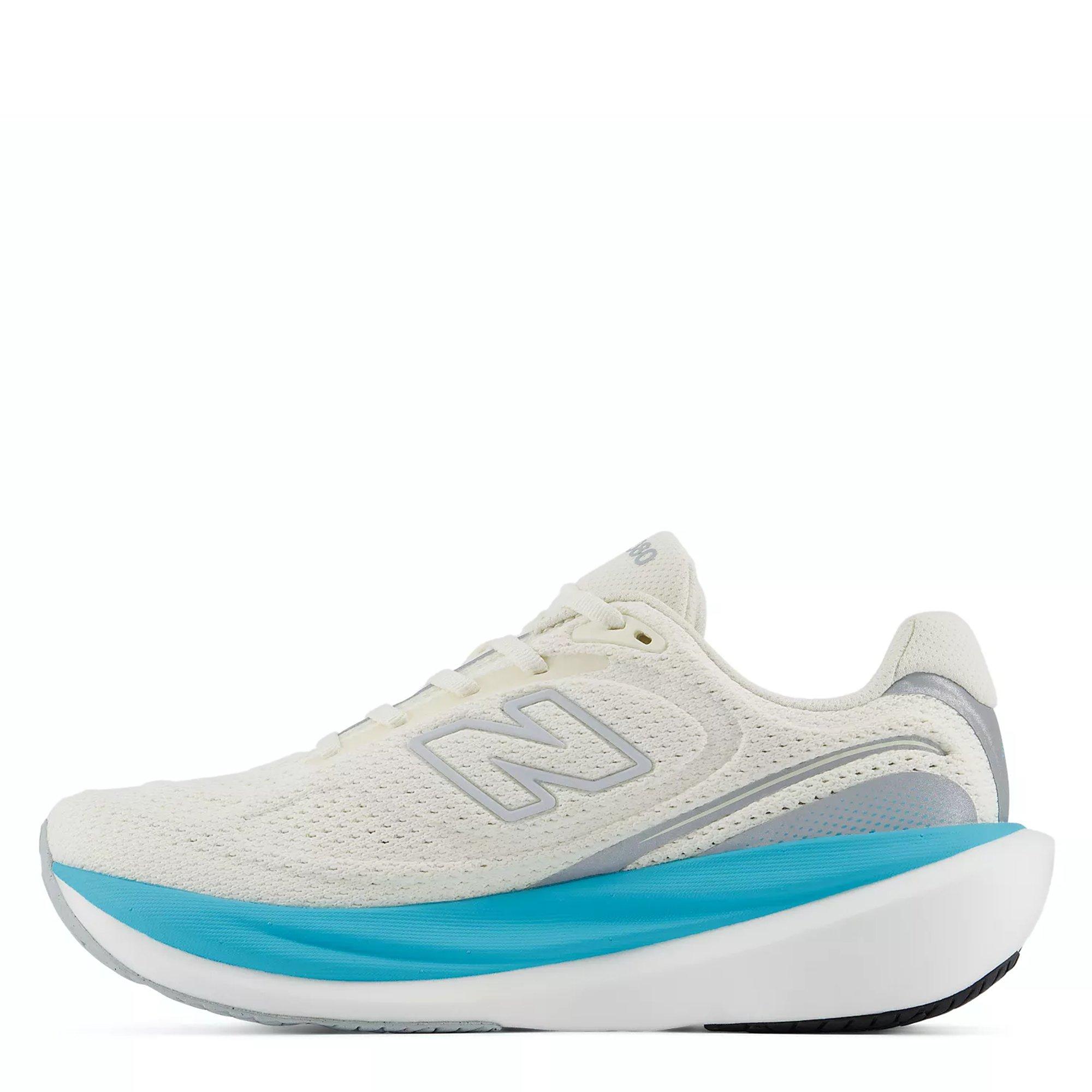 Angora/Blue - New Balance - Infinion 1080v15 Womens Running Shoes - 2