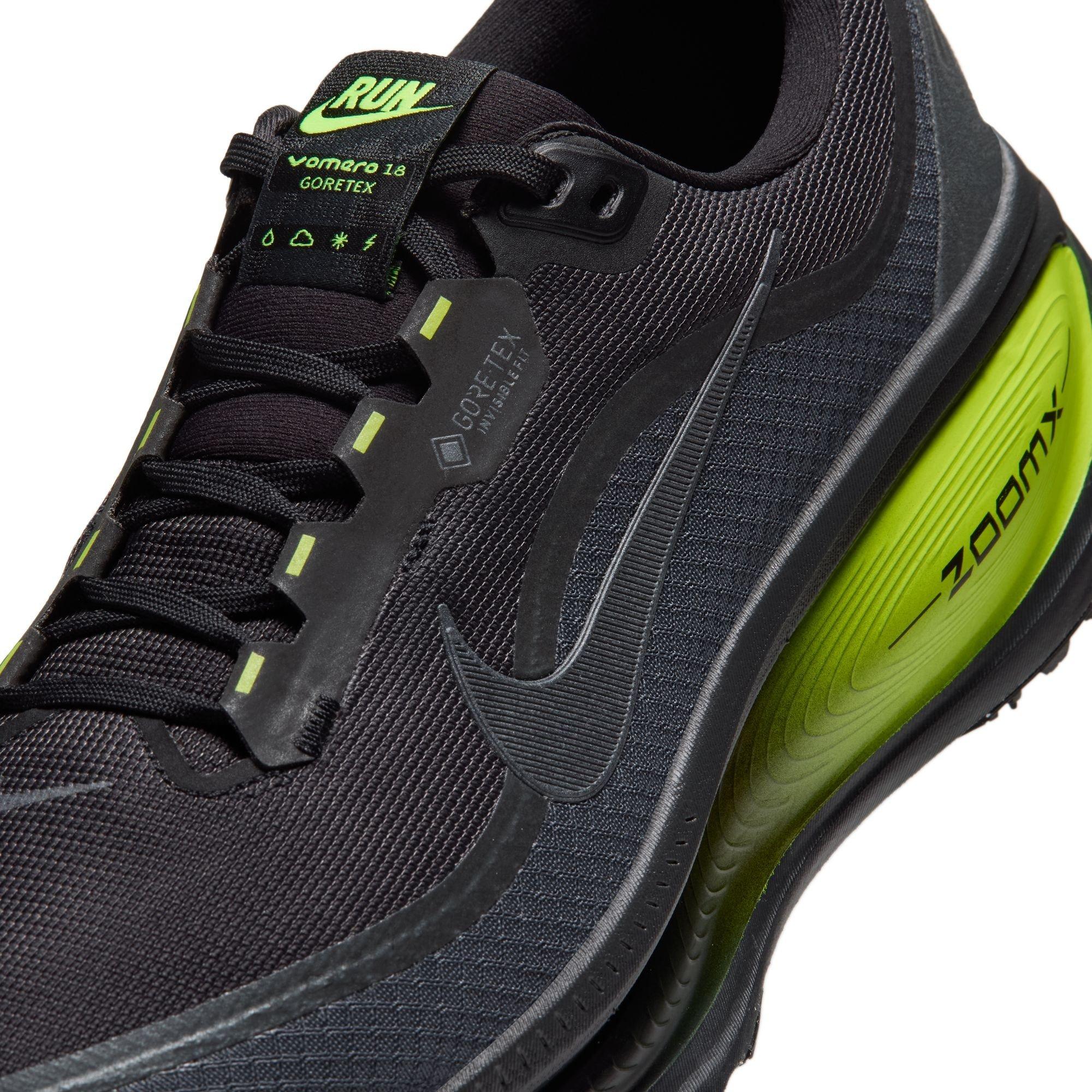 Anthrazit/Schwarz - Nike - Men's Vomero 18 GTX Road Running Shoes - 8