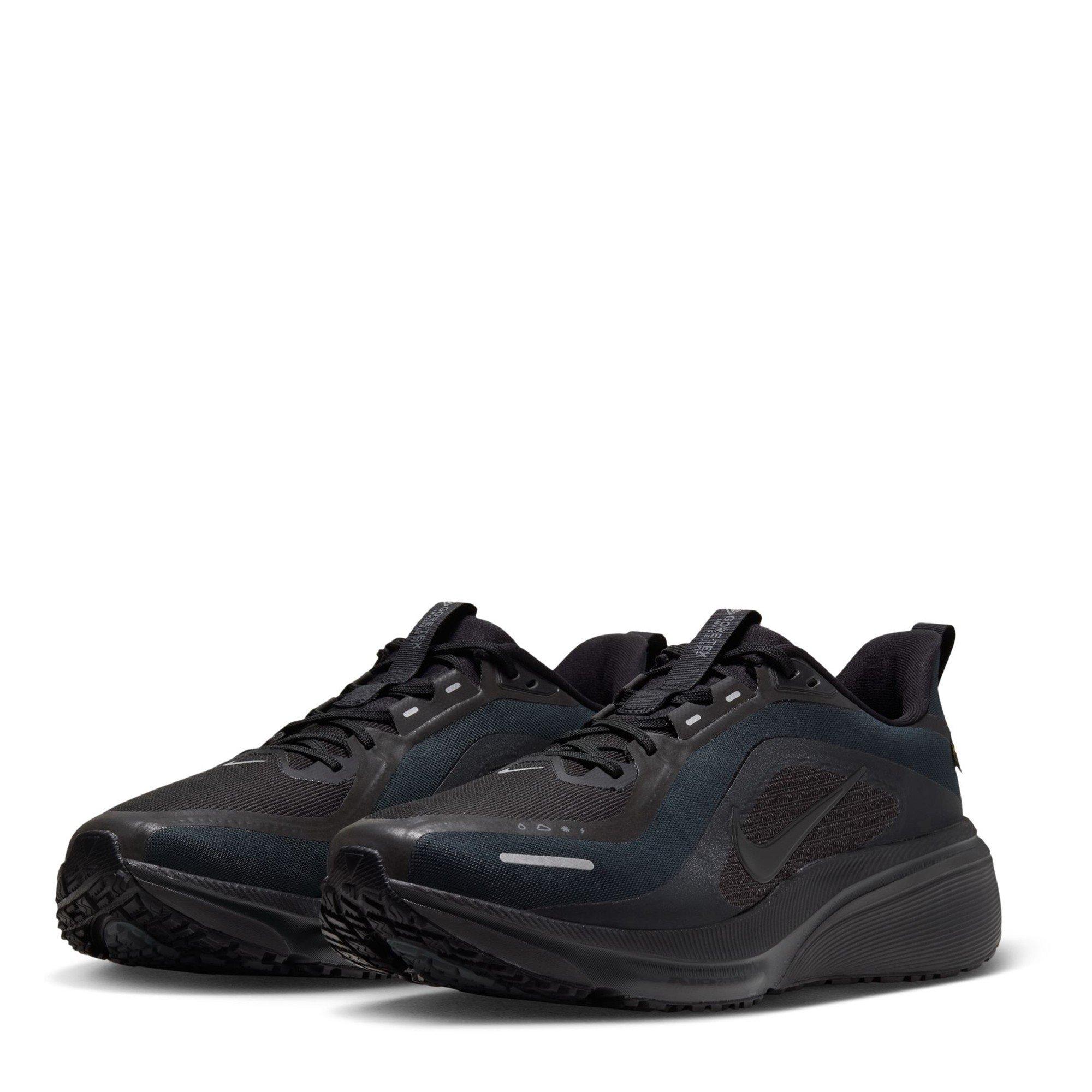 Black/Black - Nike - Men's Pegasus 42 GTX Road Running Shoes - 4