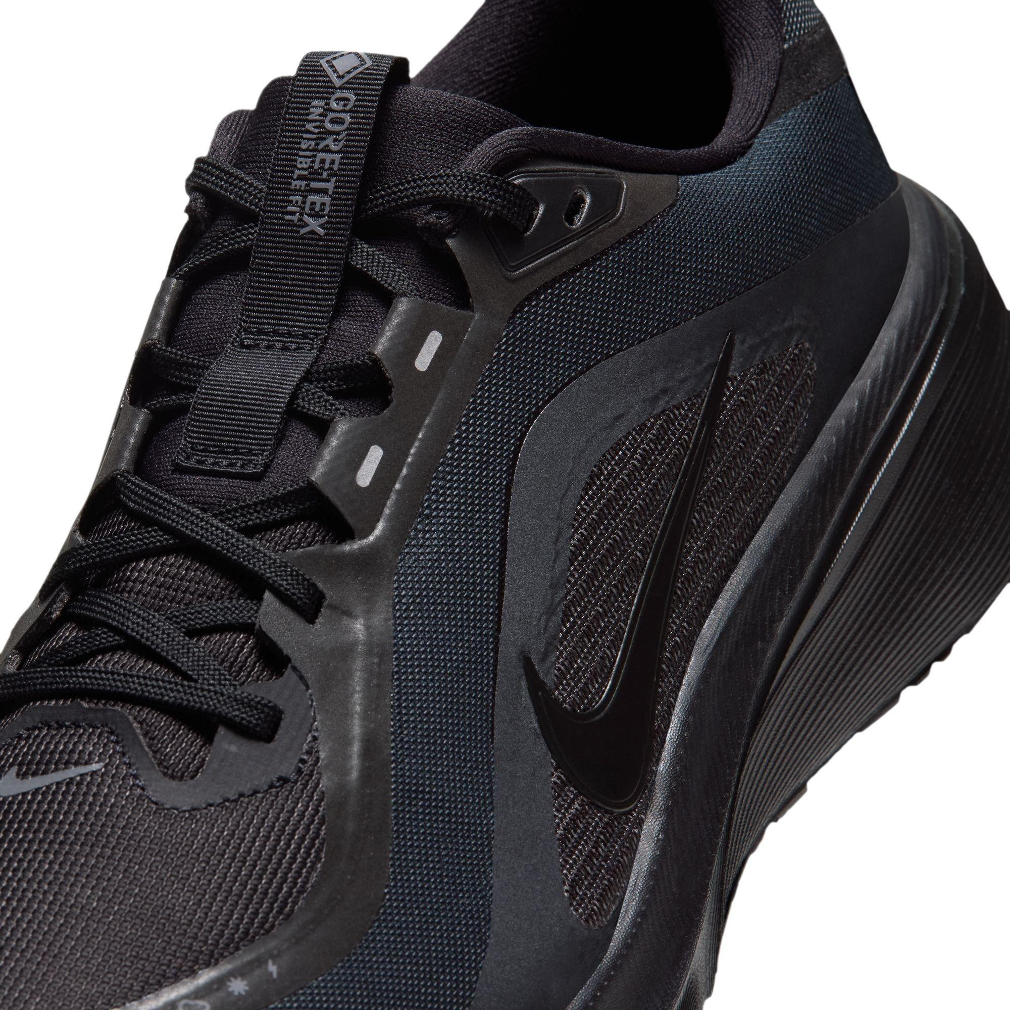Black/Black - Nike - Men's Pegasus 42 GTX Road Running Shoes - 7