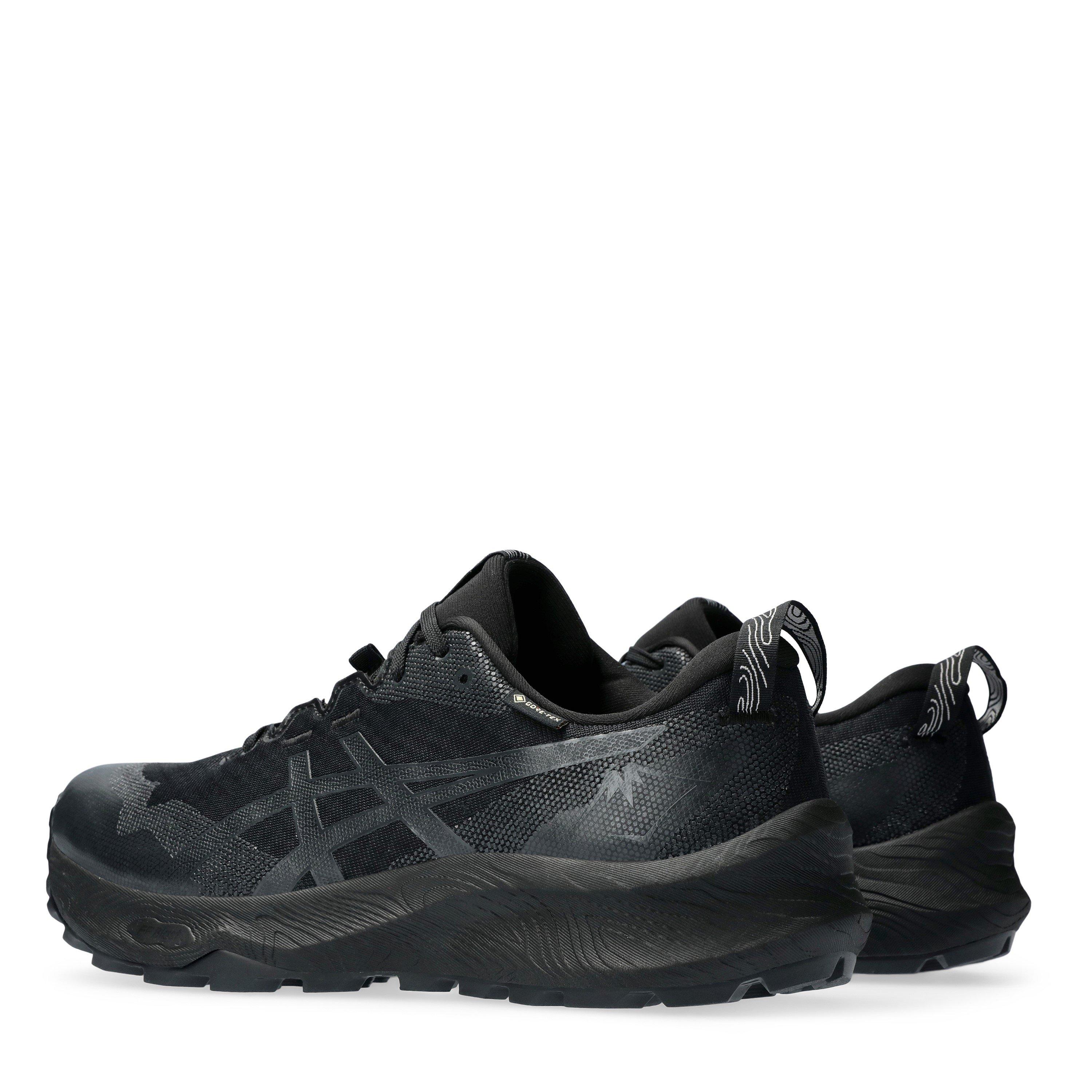 Black - Asics - GEL-Trabuco 12 GTX Men's Trail Running Shoes - 5