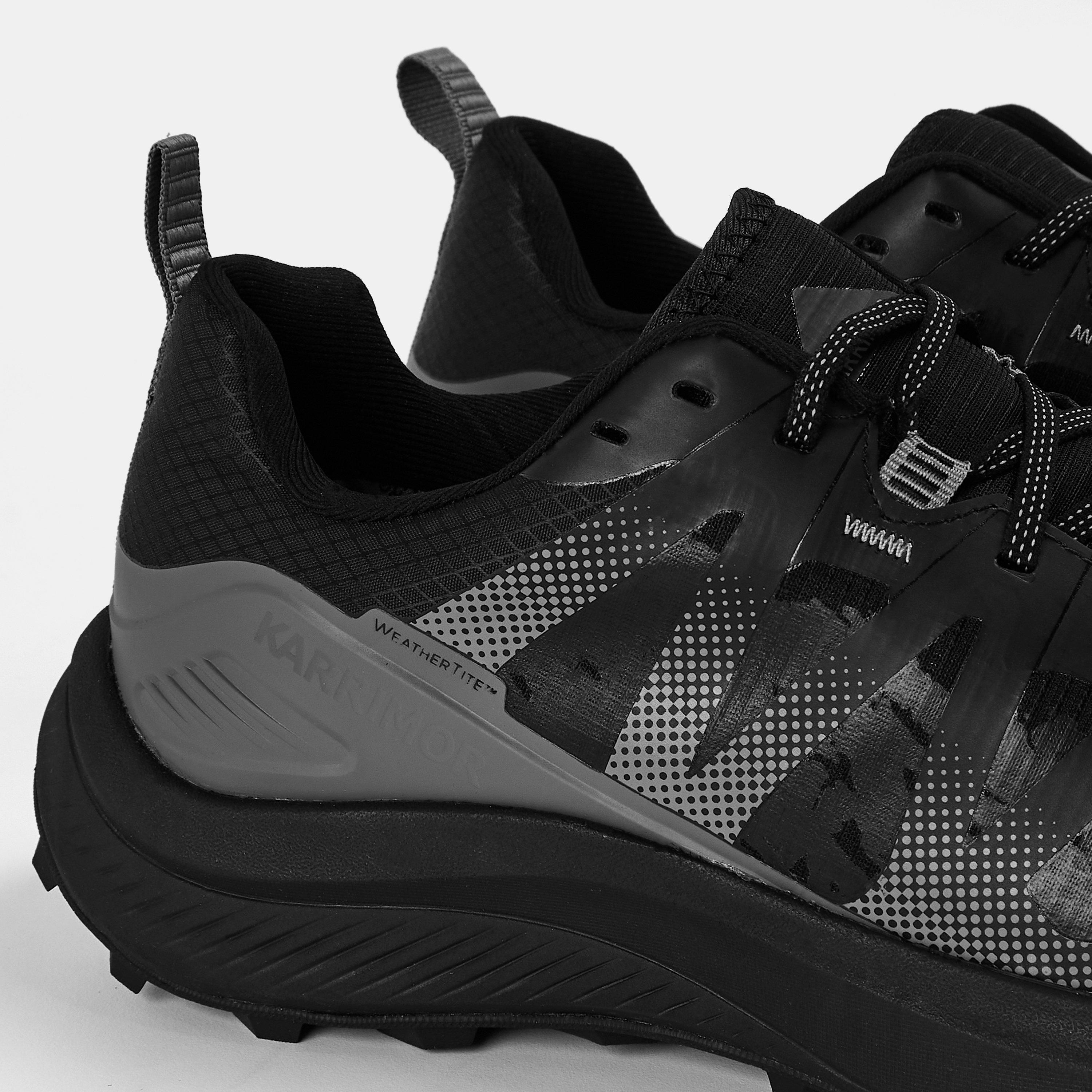 Zwart/Zwart - Karrimor - Apex v4 Waterproof Running Shoes Mens - 5