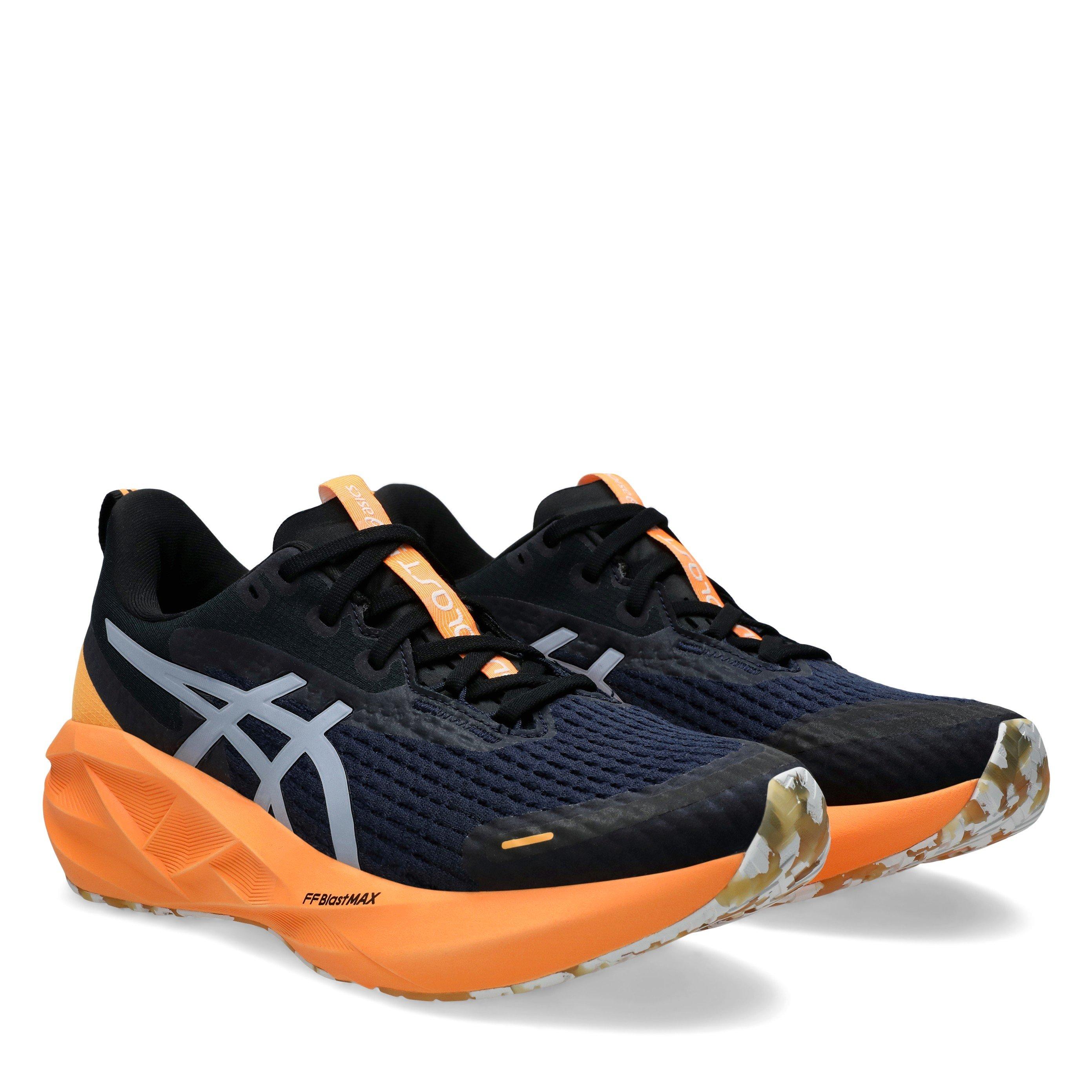 Black/Orange - Asics - Men's Lite Fast Running Shoes - 4