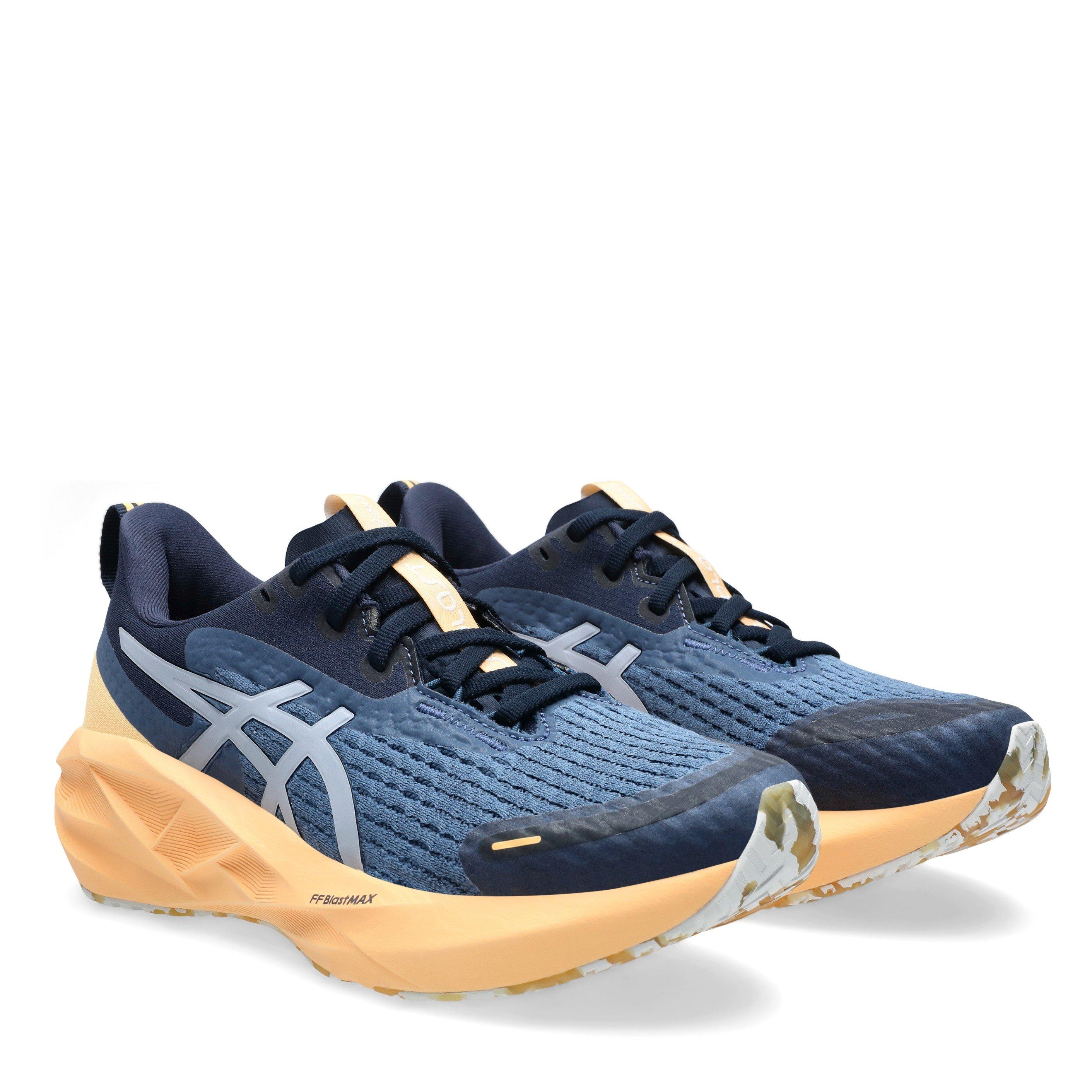 Navy/Orange - Asics - Women's Lite Fast Neutral Road Running Shoes - 4