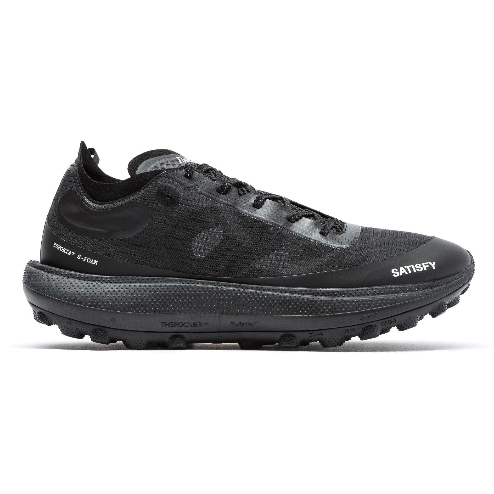 Jet Black - Satisfy - Men's The Rocker Running Shoes - 1