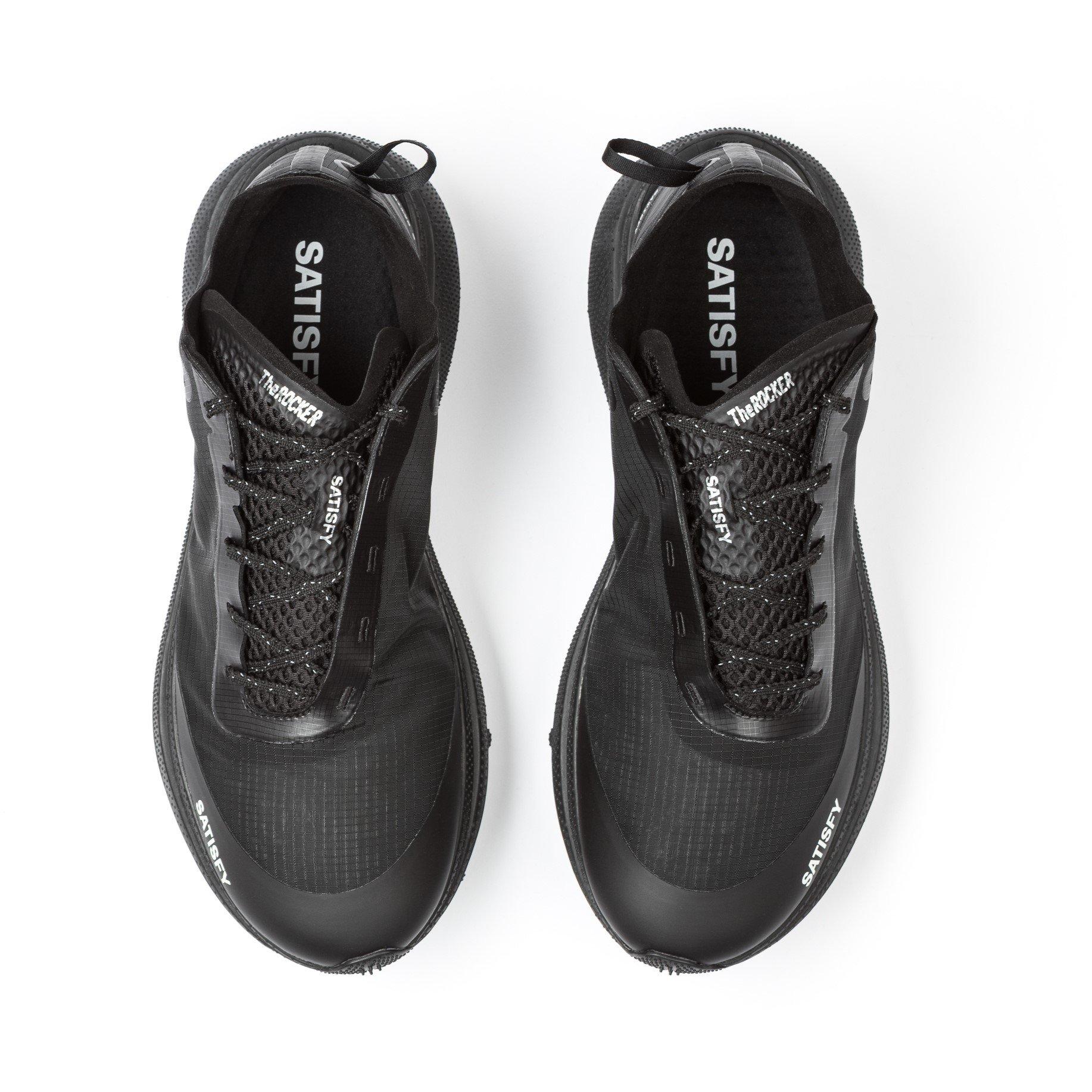 Jet Black - Satisfy - Men's The Rocker Running Shoes - 5