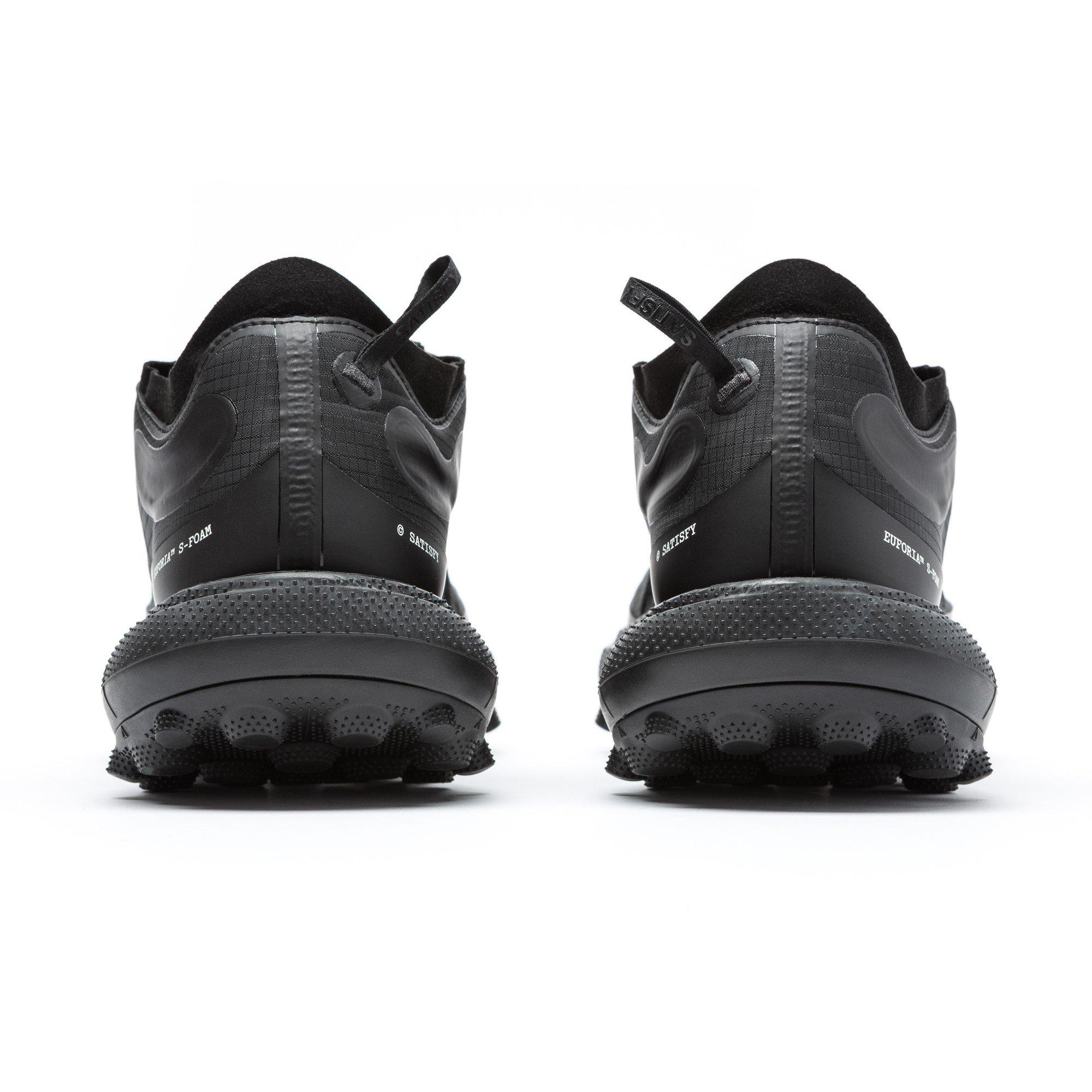 Jet Black - Satisfy - Men's The Rocker Running Shoes - 6