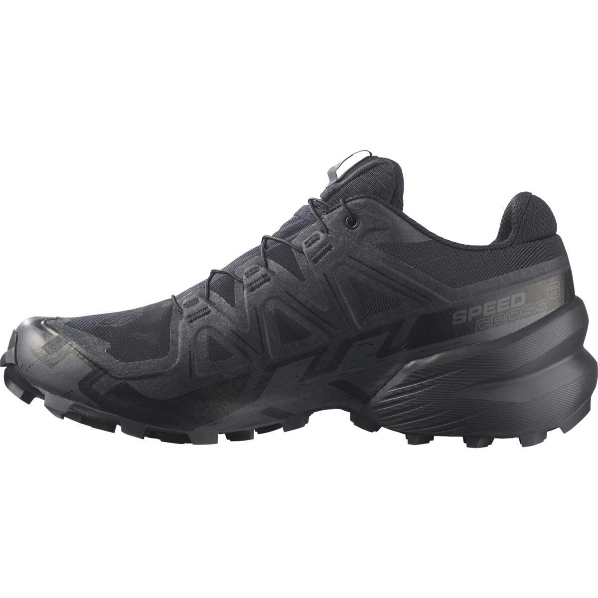 Sort/Sort - Salomon - Speedcross 6 GoreTex Men's Trail Running Shoes - 3
