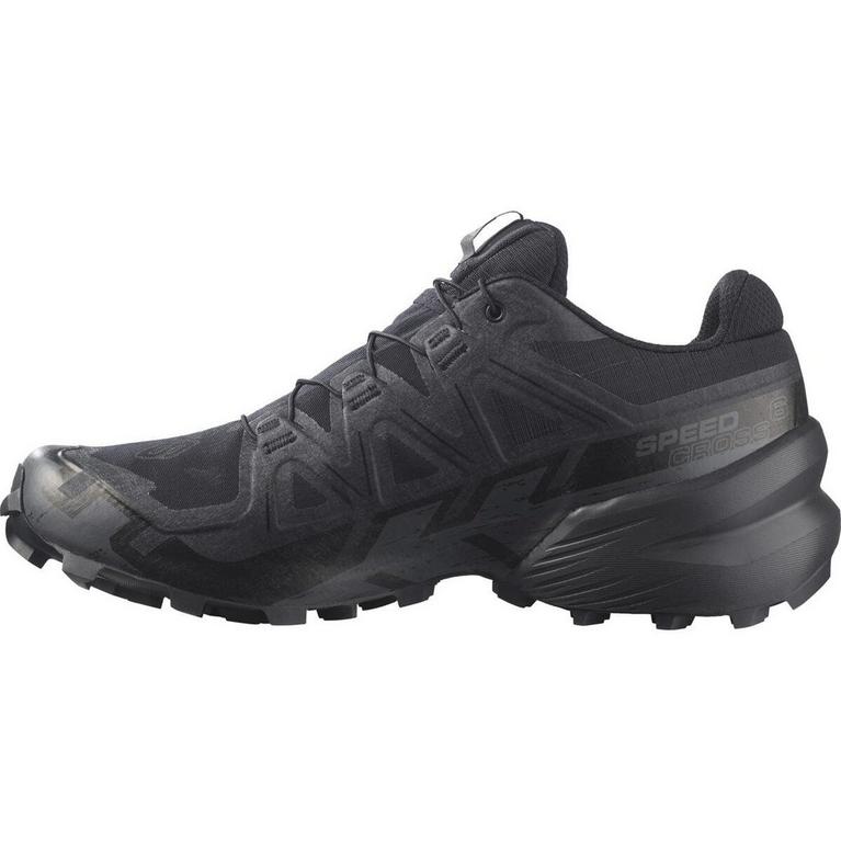 Noir/Noir - Salomon - Speedcross 6 GoreTex Men's Trail Running Shoes - 3