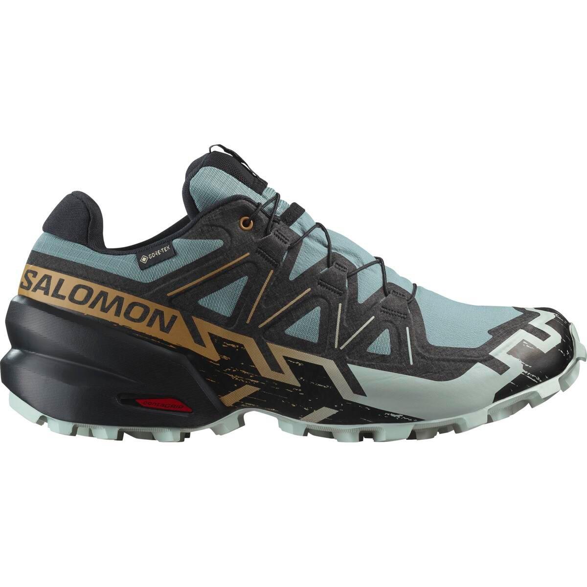 Salomon Men's Speedcross 6 Gtx Trail Running Shoes - Trooper/Black - 9 (43.3)