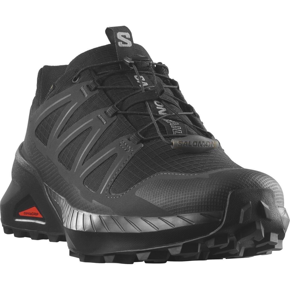 Zwart/Zwart - Salomon - Speedcross Peak GoreTex Trail Running Shoes Mens - 2