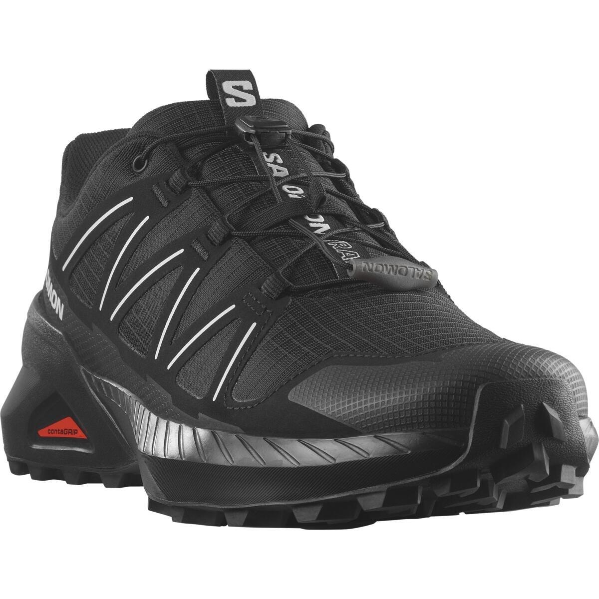 Black/Black - Salomon - Speedcross Peak Men's Trail Running Shoes - 2