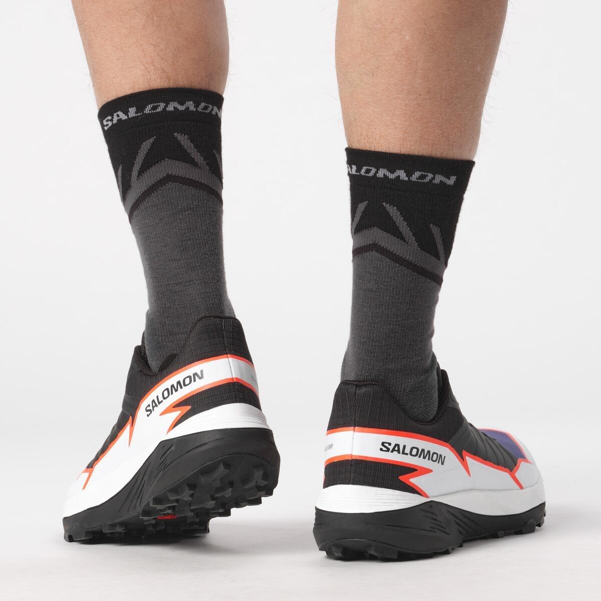 Surf/Crna - Salomon - Thundercross Men's Trail Running Shoes - 8