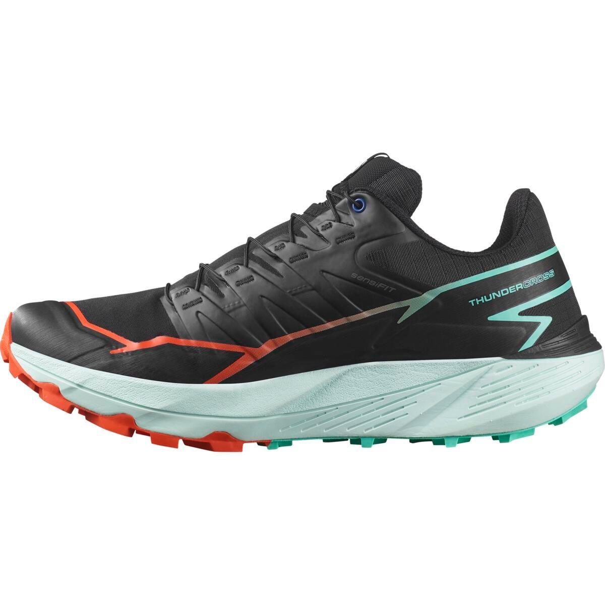 Negro/Multicolor - Salomon - Thundercross Men's Trail Running Shoes - 10