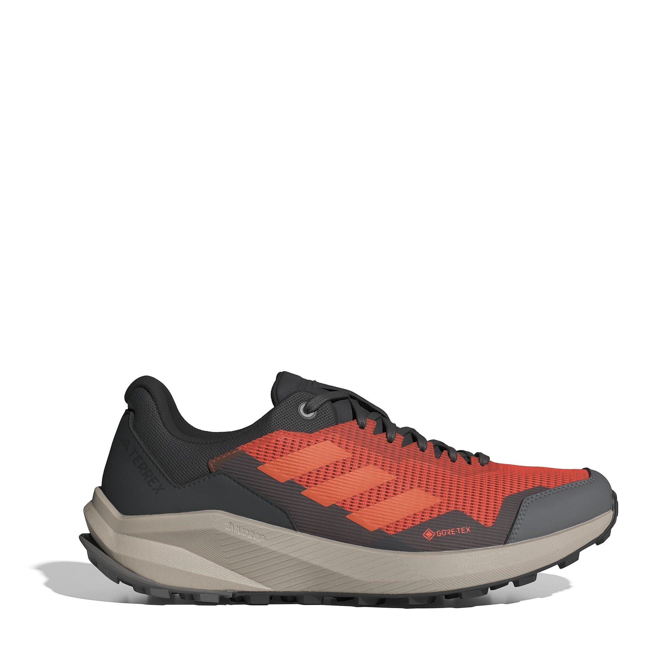 Orange/Black - adidas - Terrex Trail Rider Gore-Tex Trail Mens Running Shoes - 1