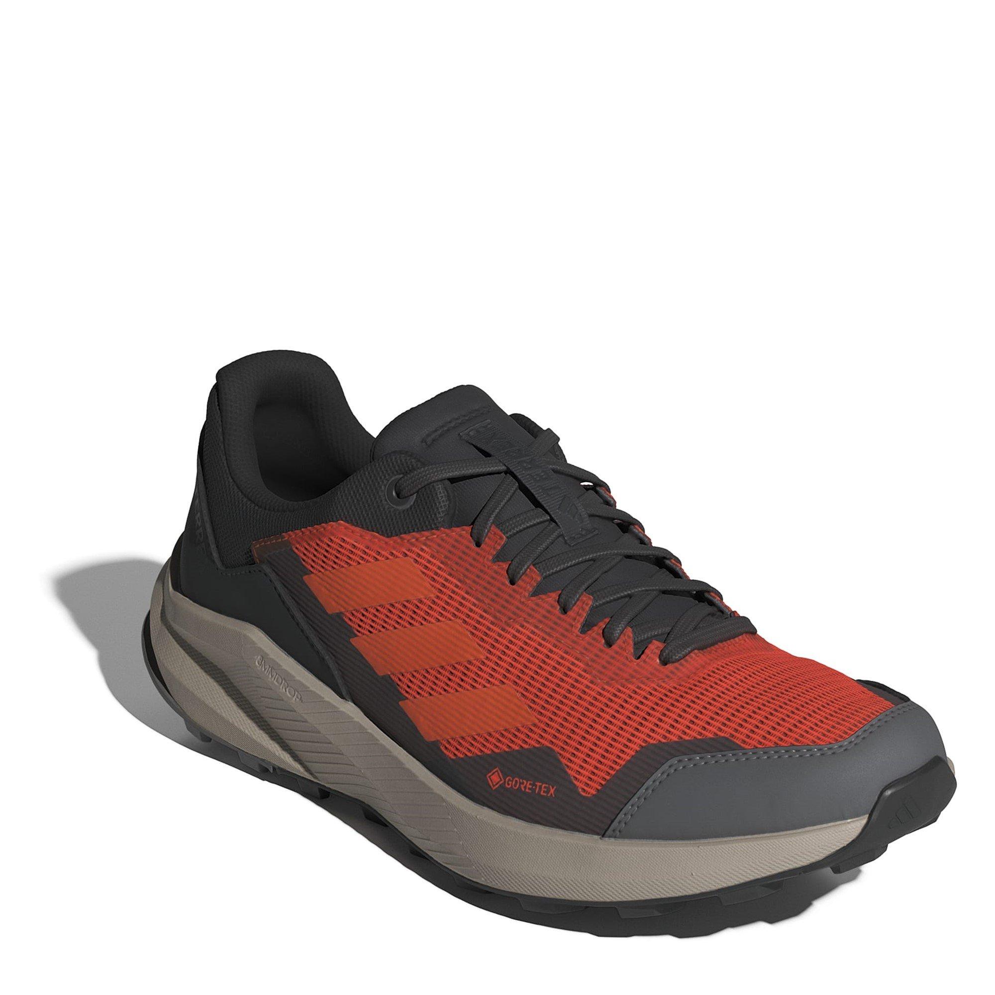 Orange/Black - adidas - Terrex Trail Rider Gore-Tex Trail Mens Running Shoes - 3