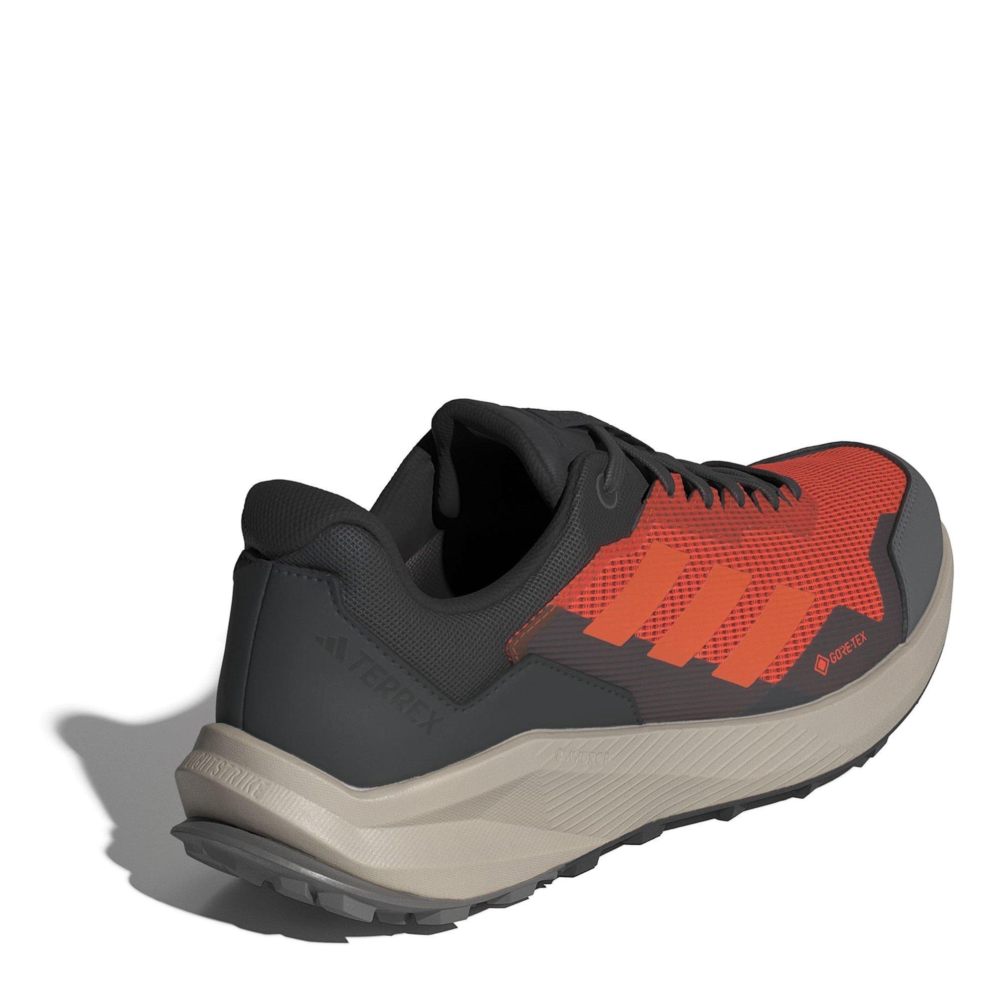 Orange/Black - adidas - Terrex Trail Rider Gore-Tex Trail Mens Running Shoes - 4