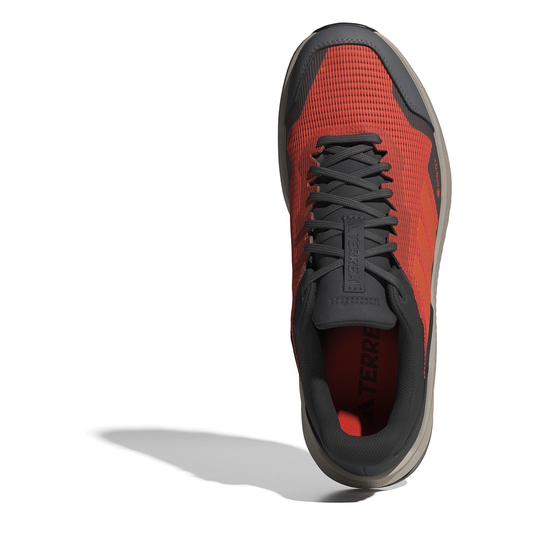 Orange/Black - adidas - Terrex Trail Rider Gore-Tex Trail Mens Running Shoes - 5