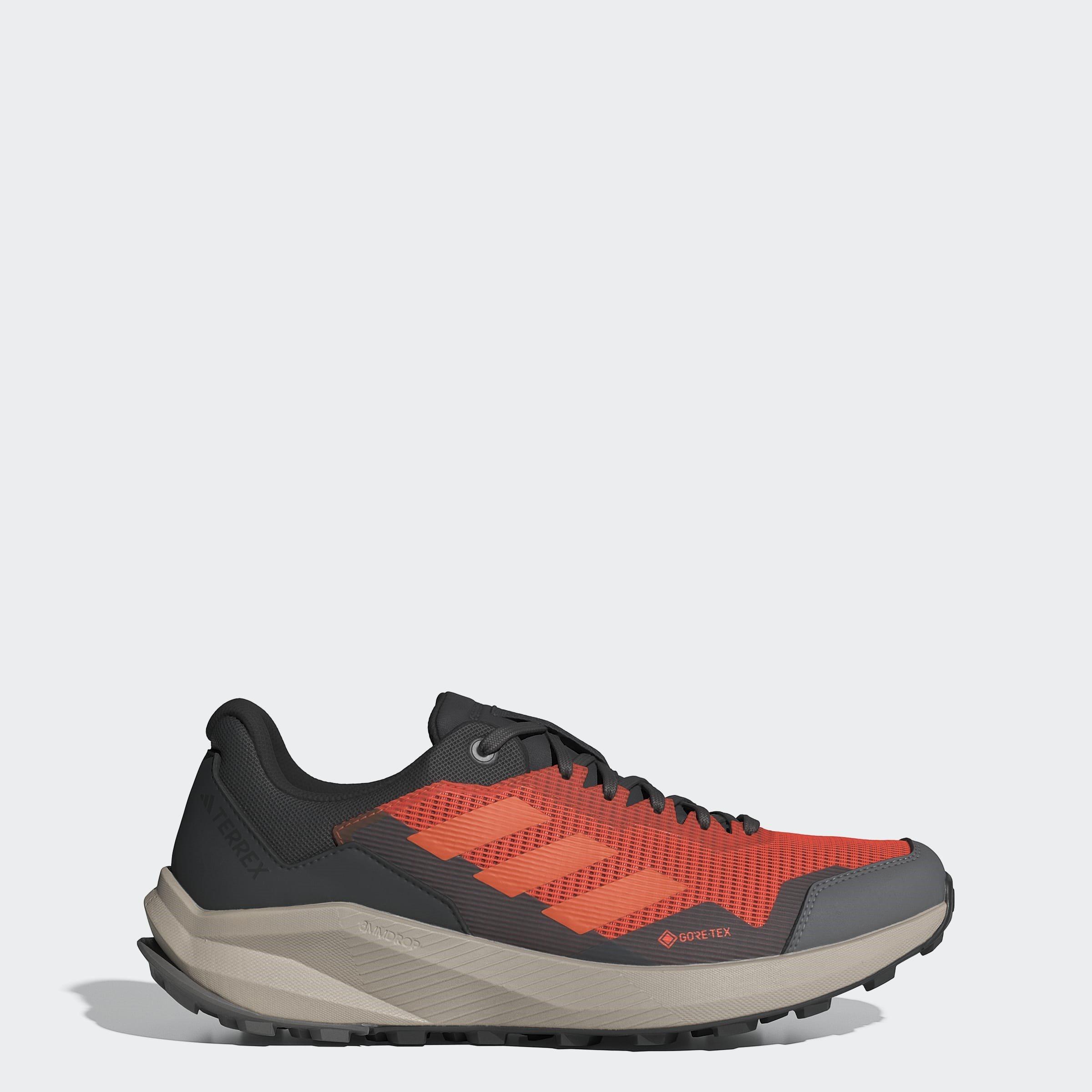 Orange/Black - adidas - Terrex Trail Rider Gore-Tex Trail Mens Running Shoes - 10