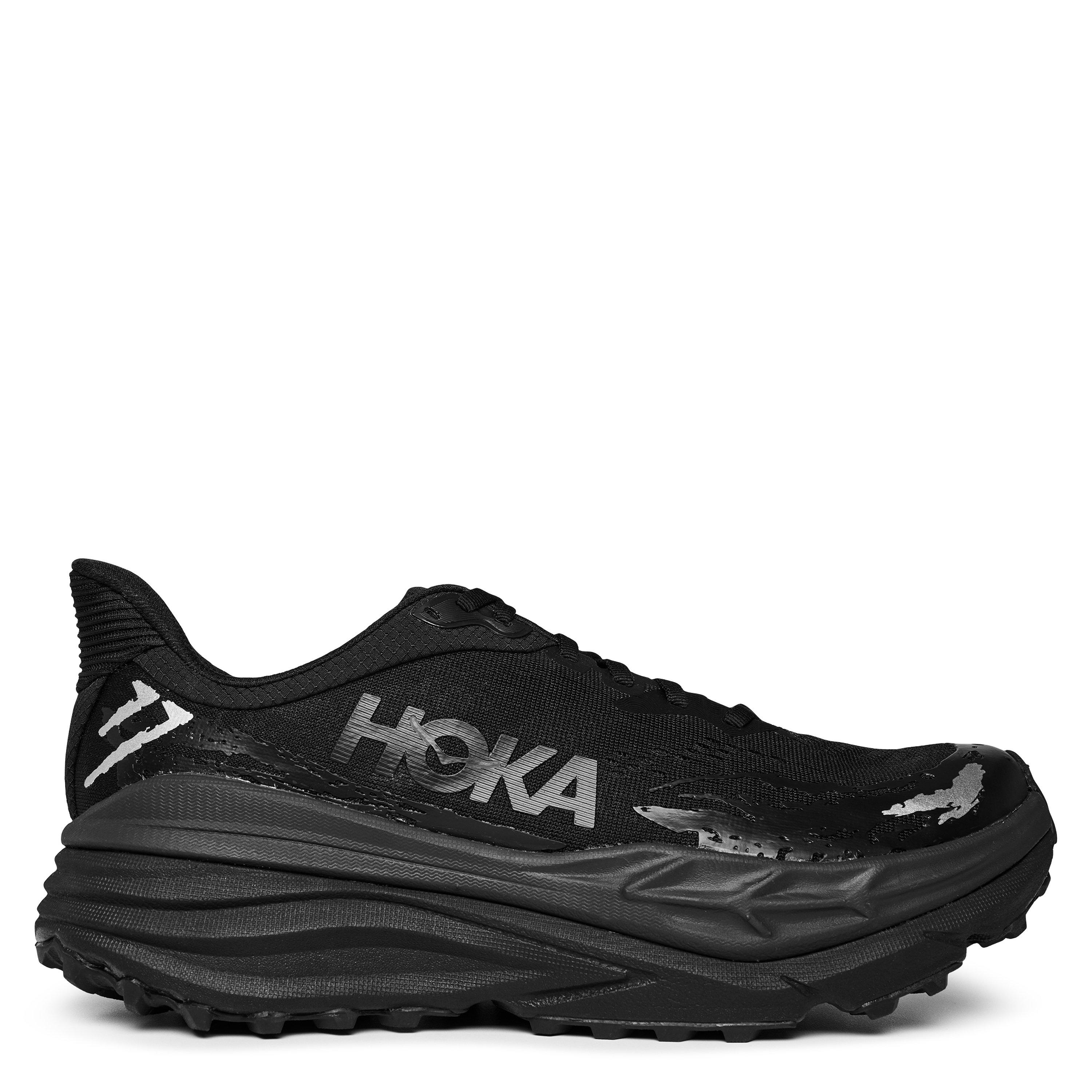 Hoka Stinson 7 Running Shoes - Black/Black - Size 9.5 (44)