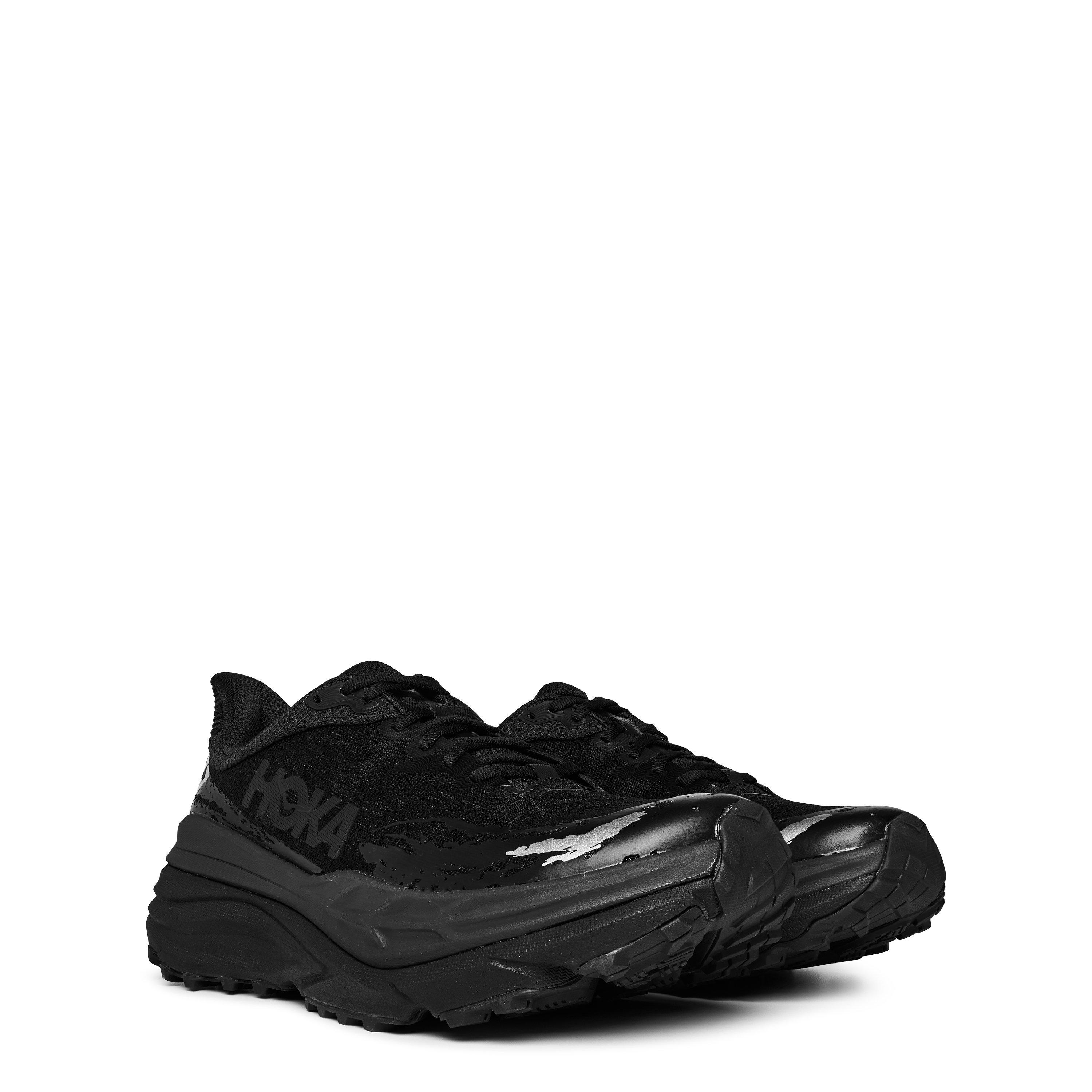 Black/Black - Hoka - Stinson 7 Running Shoes - 5