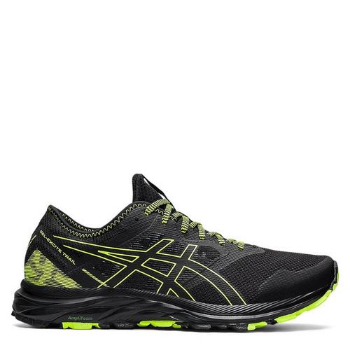 BLACK/HAZ GREEN - Asics - GEL Excite Mens Trail Running Shoes - 1