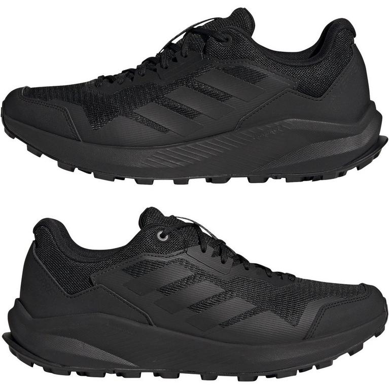 Negro/Gris - adidas - Terrex Trailrider Mens Trail Running Shoes - 10