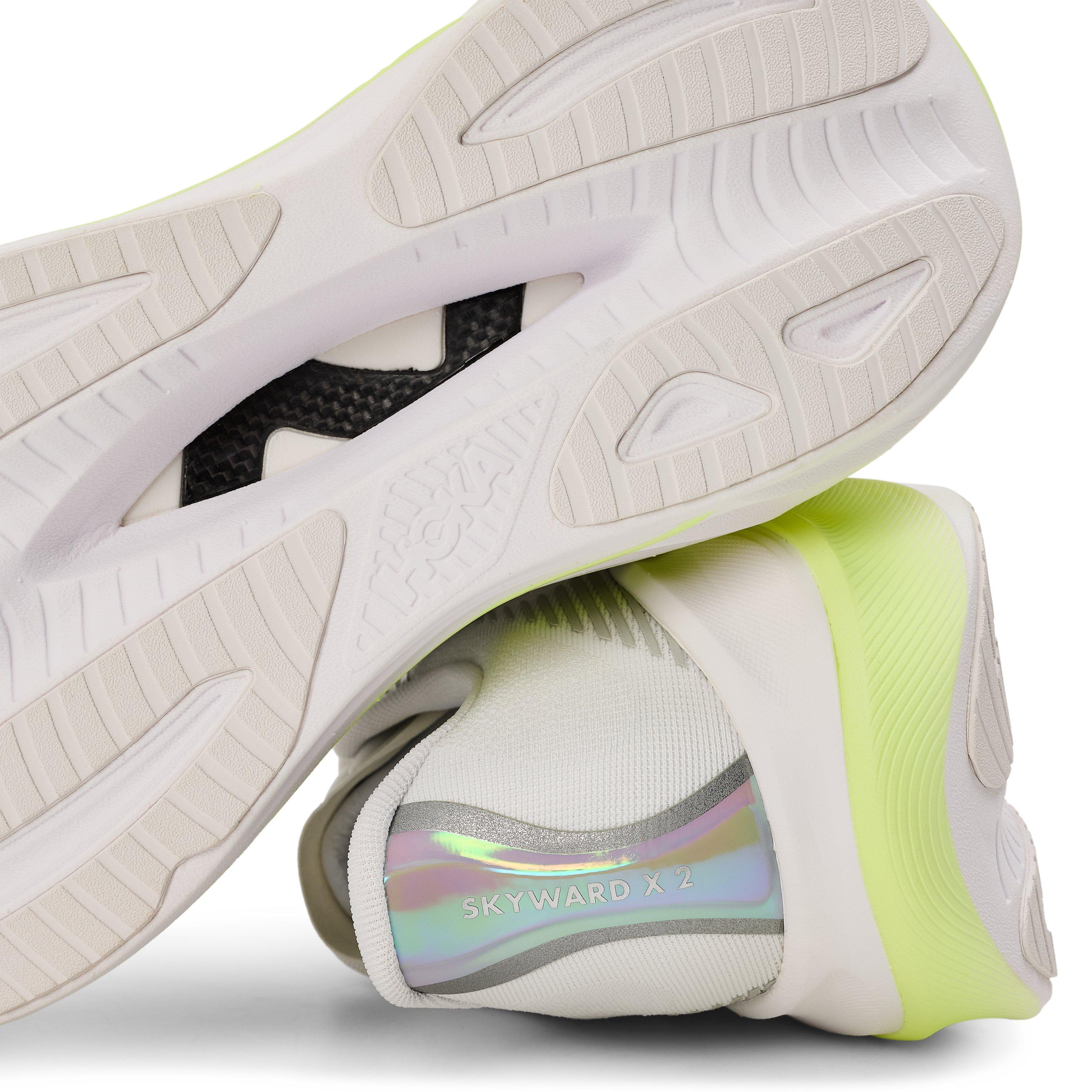White/Yuzu - Hoka - Women's Everyday Neutral Road Running Shoes - 4