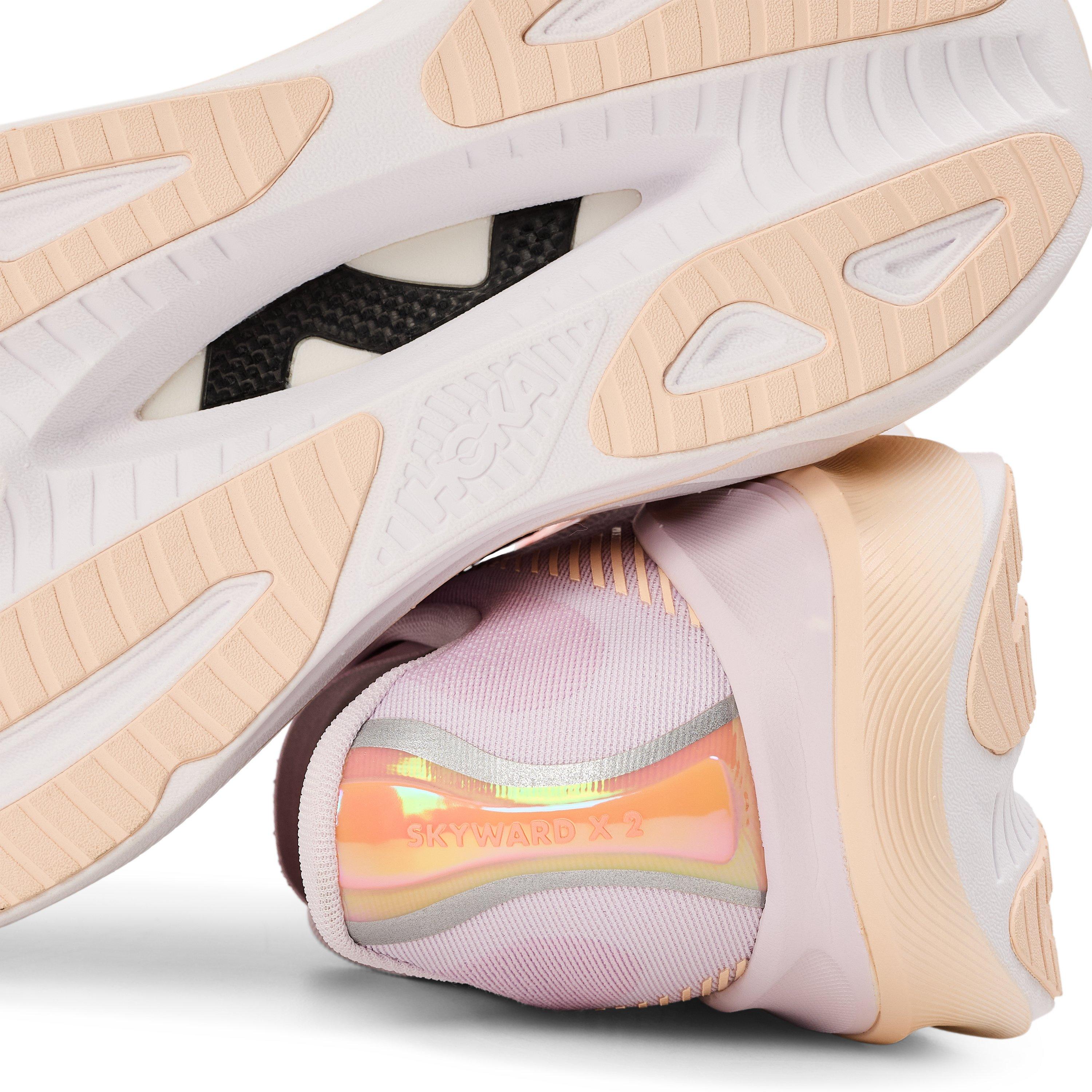 Lilac/Tangerine - Hoka - Women's Everyday Neutral Road Running Shoes - 3