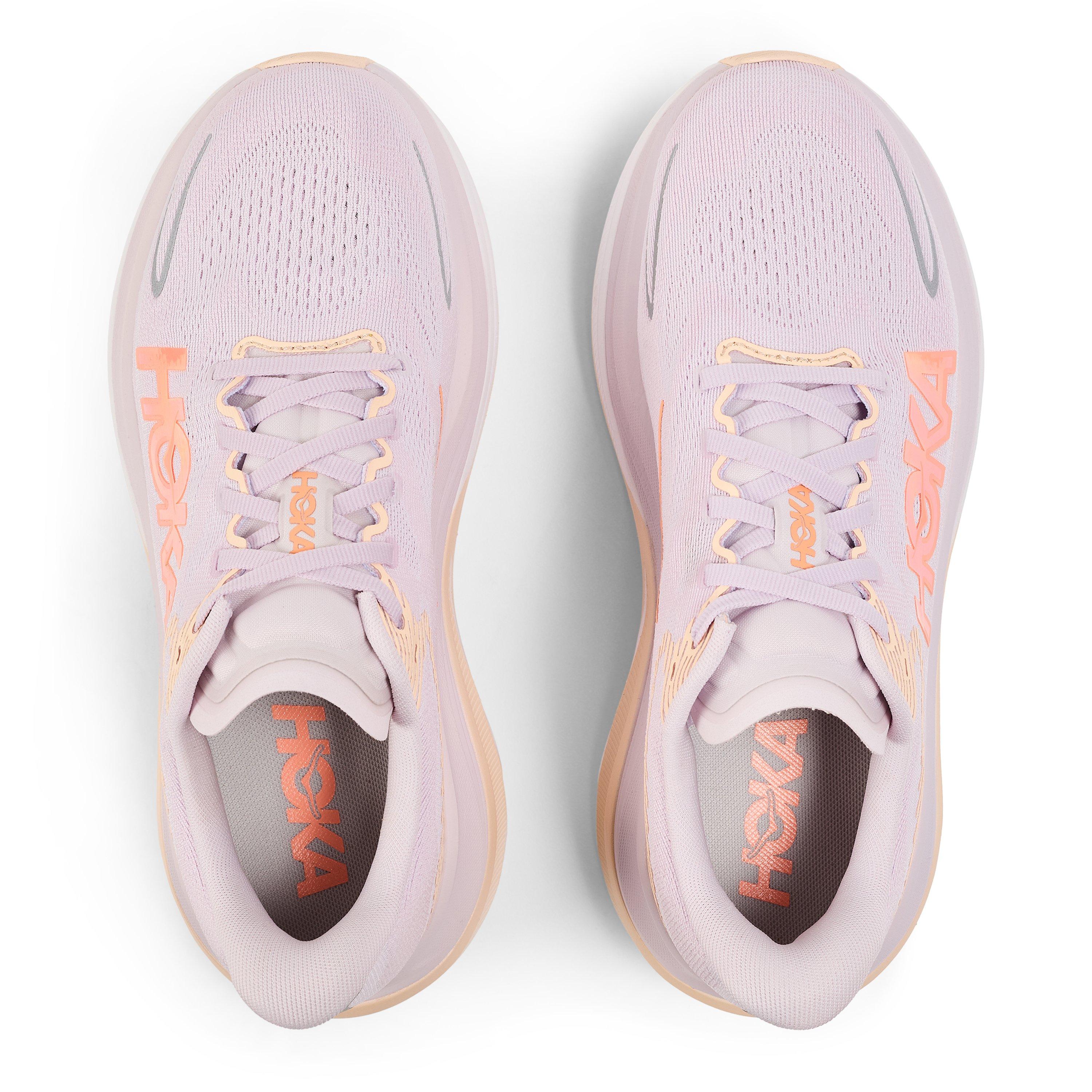 Lilac/Tangerine - Hoka - Women's Everyday Neutral Road Running Shoes - 4