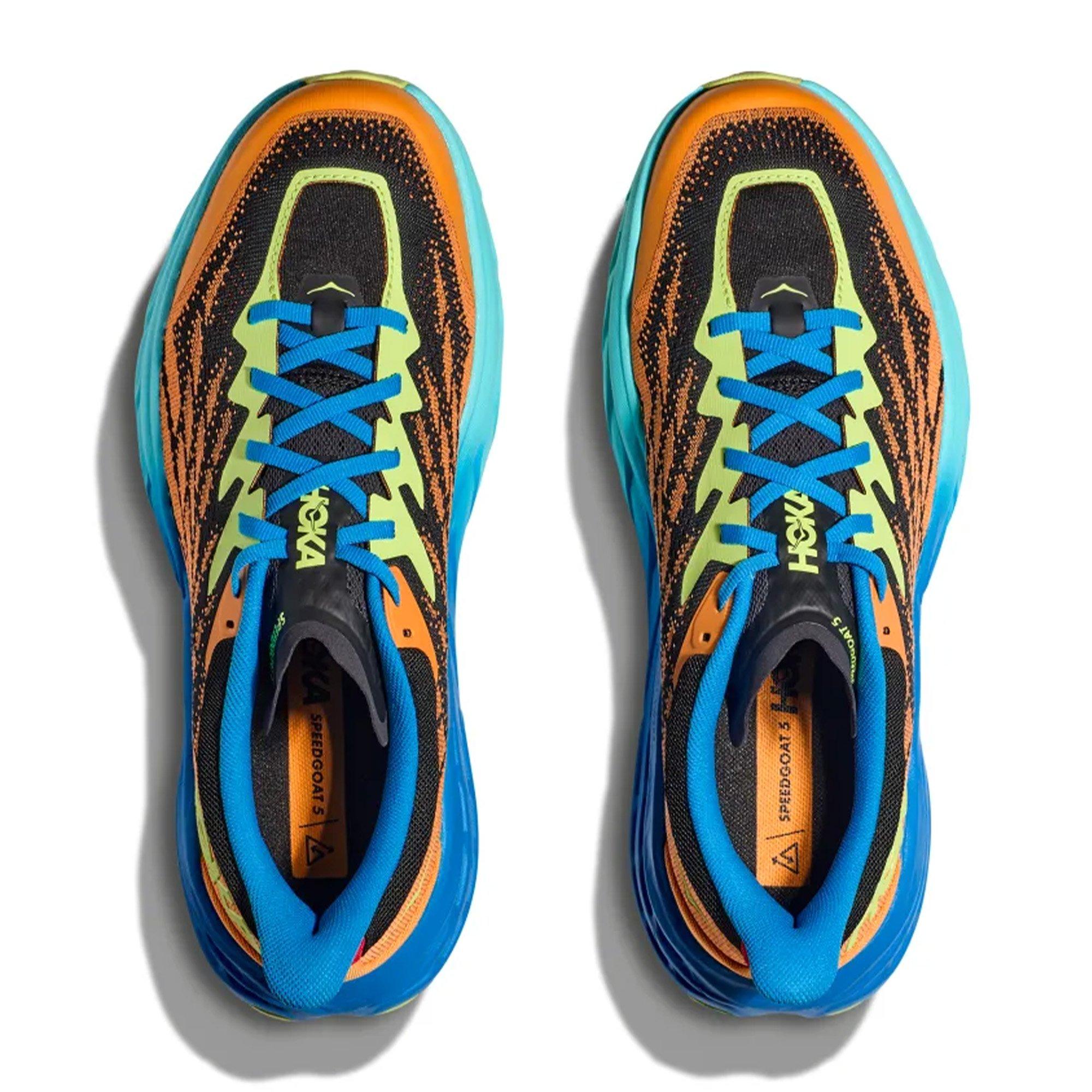 SlarFlre/DvaBlu - Hoka - Speedgoat 5 Mens Trail Running Shoes - 3