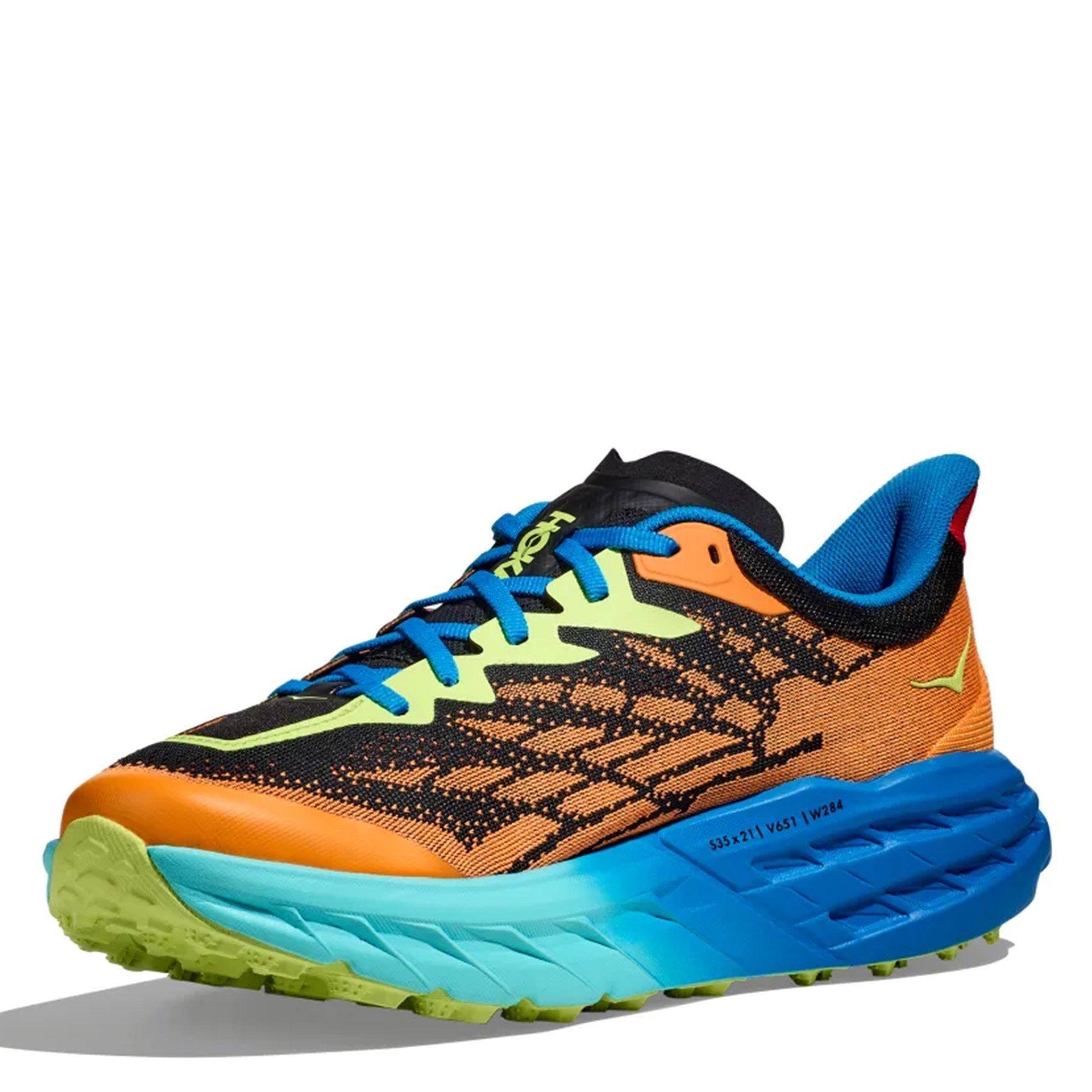 SlarFlre/DvaBlu - Hoka - Speedgoat 5 Mens Trail Running Shoes - 5
