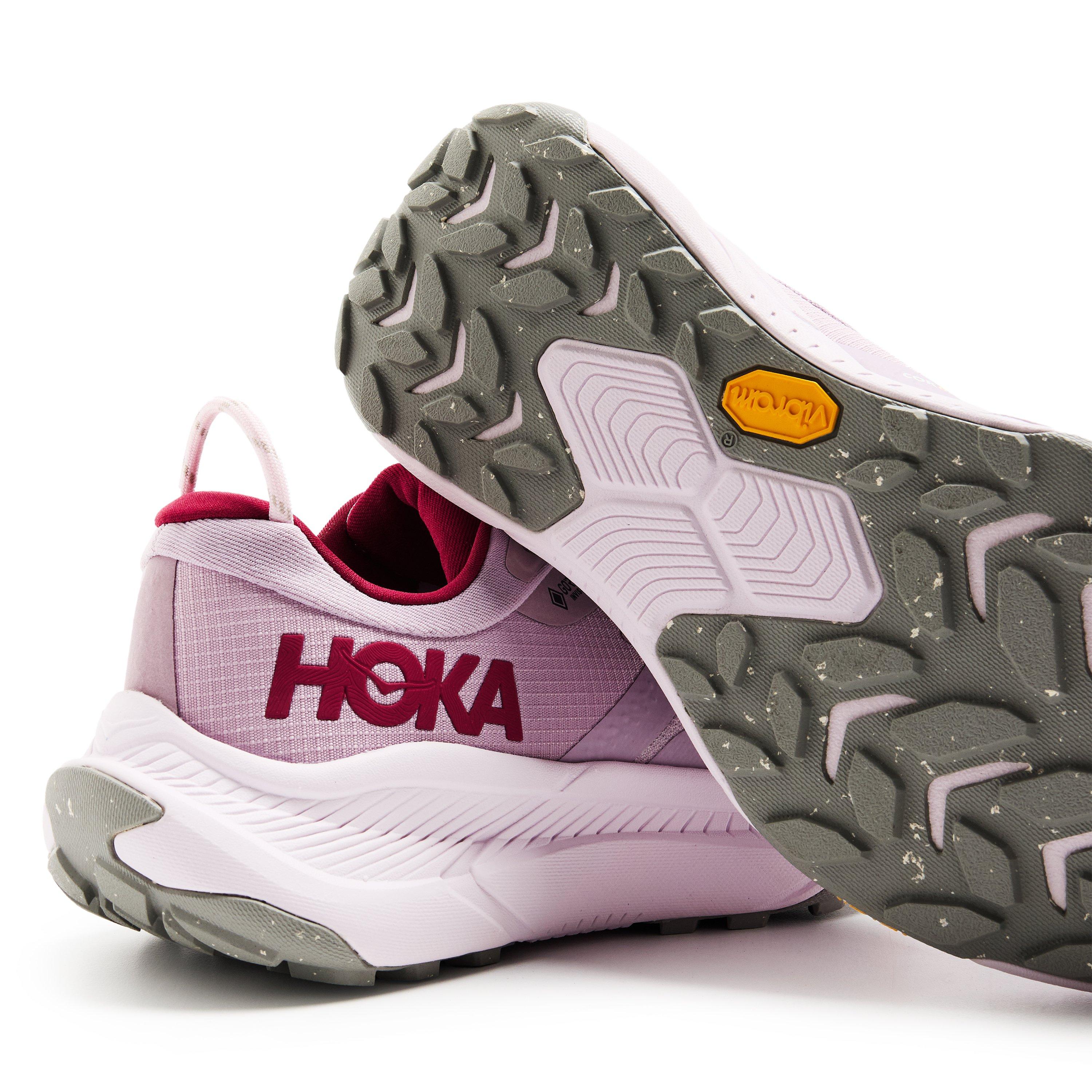 Lilac - Hoka - Women's Transport GTX Off-Road Trail Running Shoes - 4