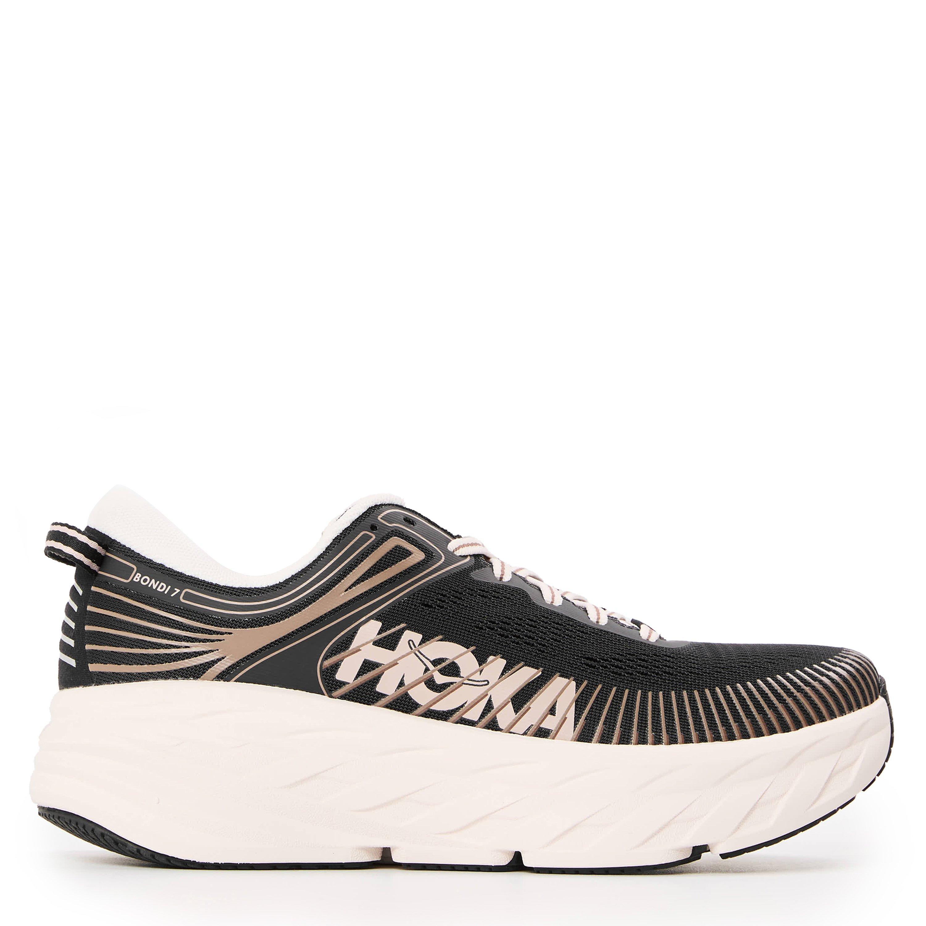 Black/Rose - Hoka - Women's Bondi Bondi Everyday Running Shoes - 1