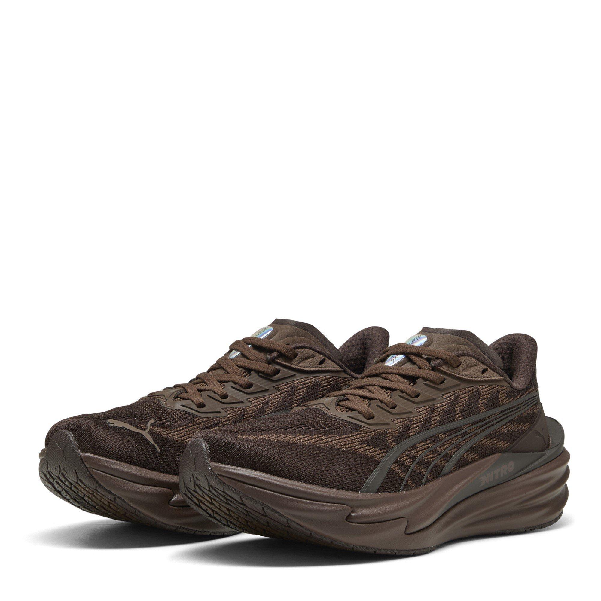 Puma Women's Everyday Fast Neutral Road Running Shoes - Espresso Brown - Size 5.5