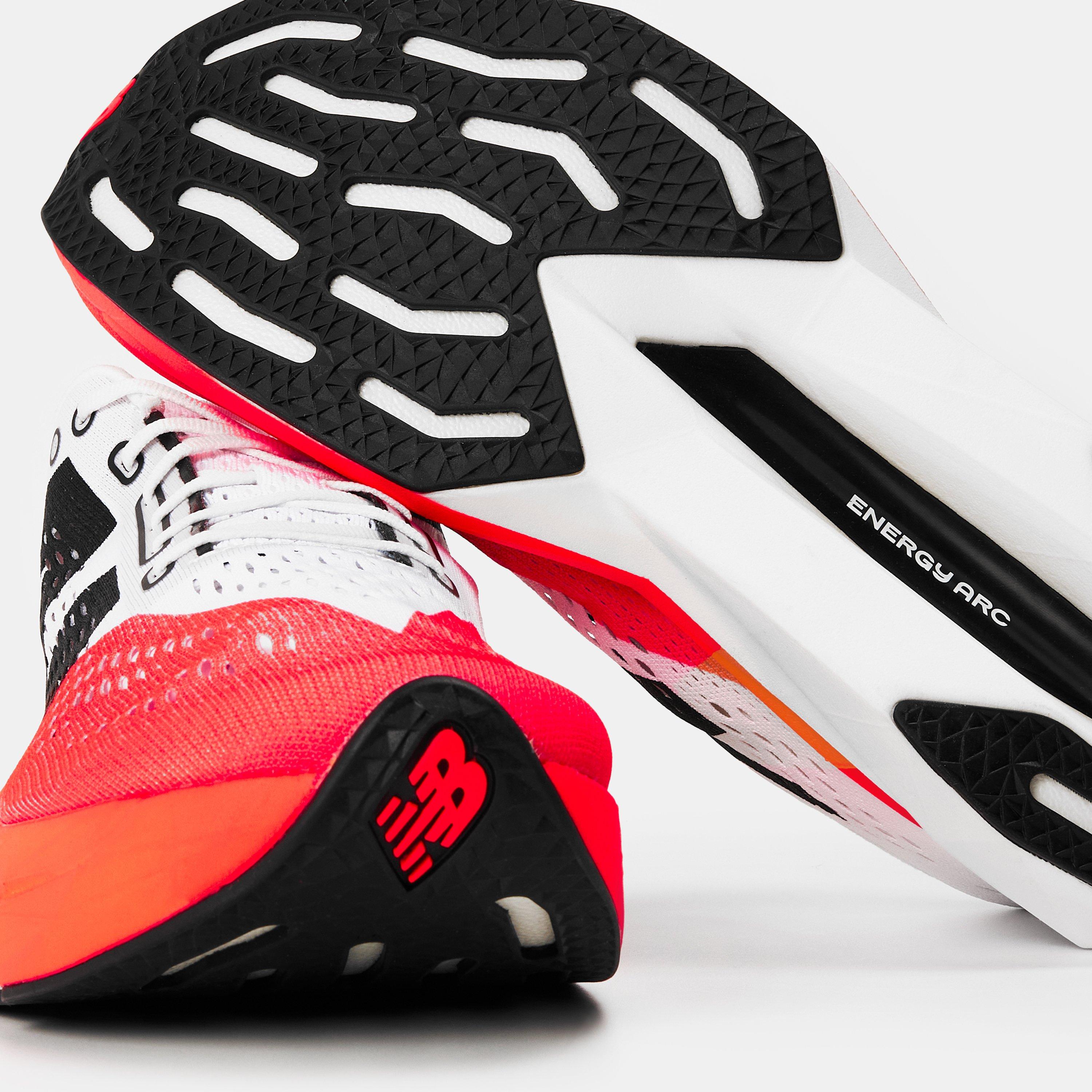 Urgent Red - New Balance - Fast Neutral Road Running Shoes - 4